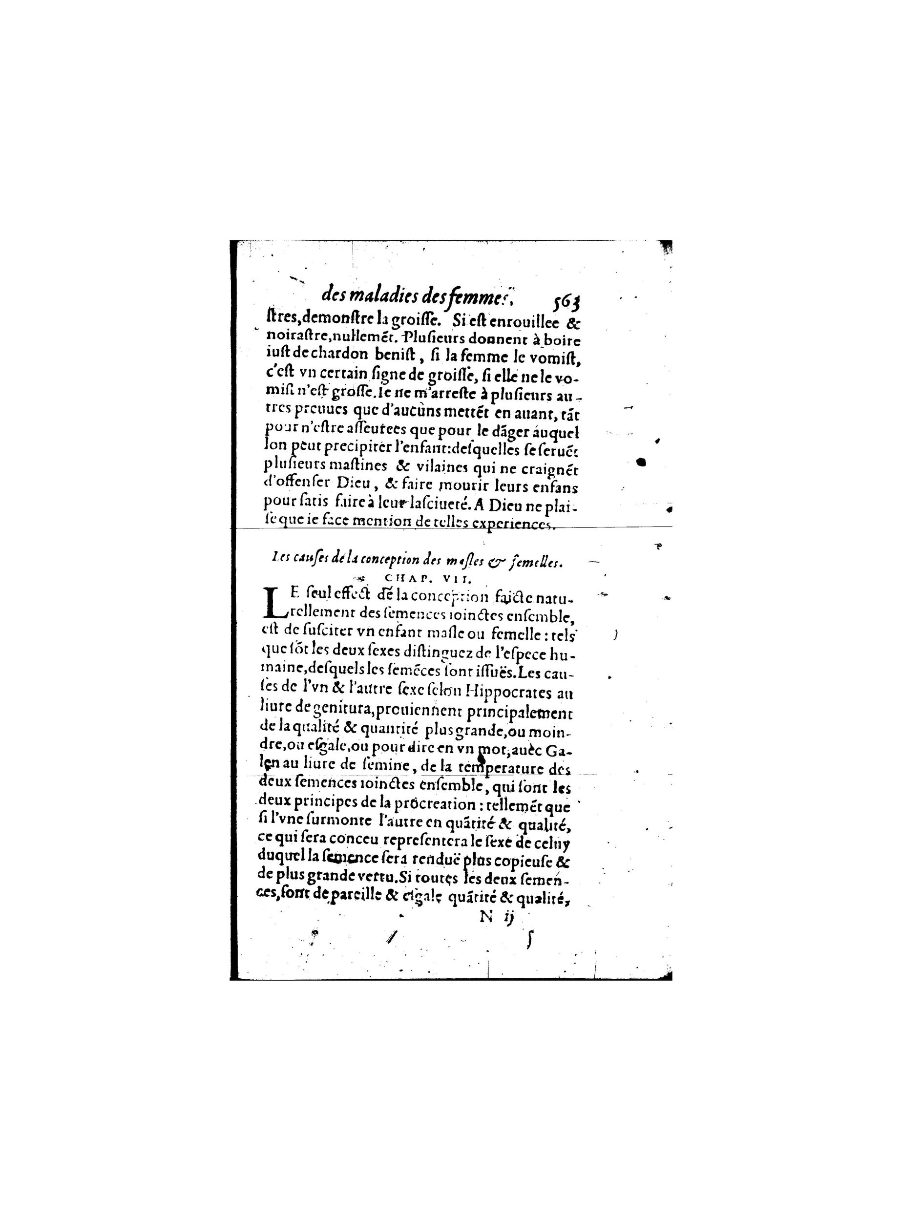 1587 - Jacques du Puis - Trésor des remèdes secrets pour les maladies des femmes - BnF