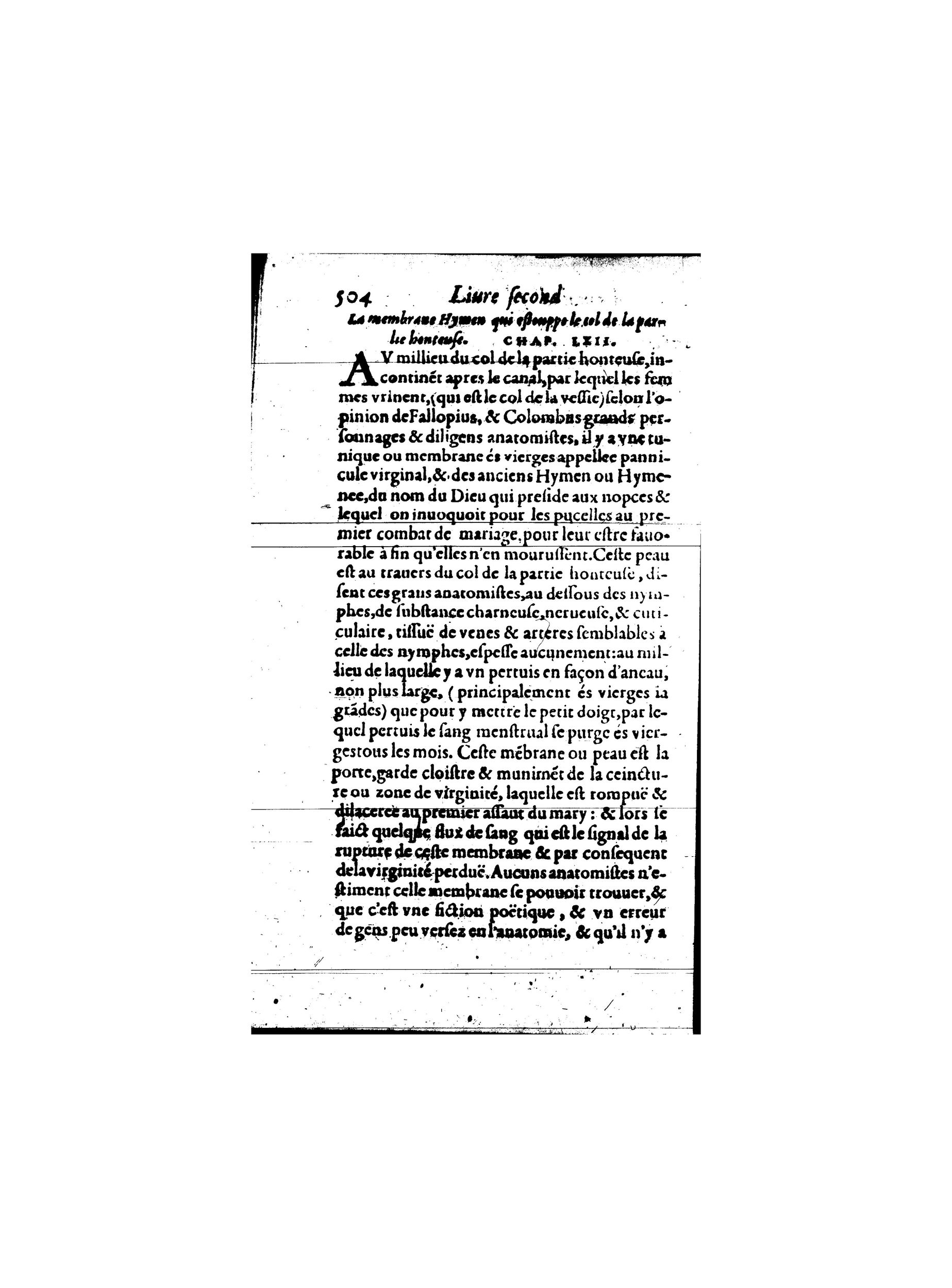 1587 - Jacques du Puis - Trésor des remèdes secrets pour les maladies des femmes - BnF