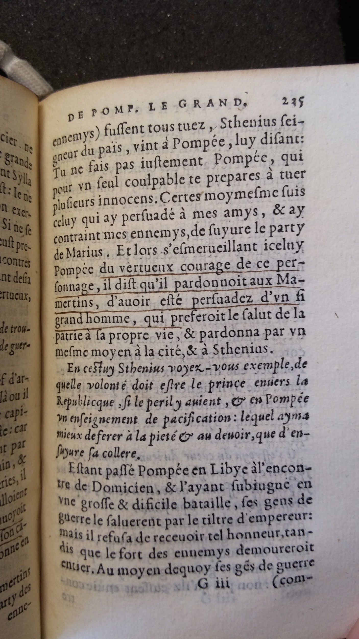 1577 - Claude Micard - Trésor des vies de Plutarque - Saint-Gallen