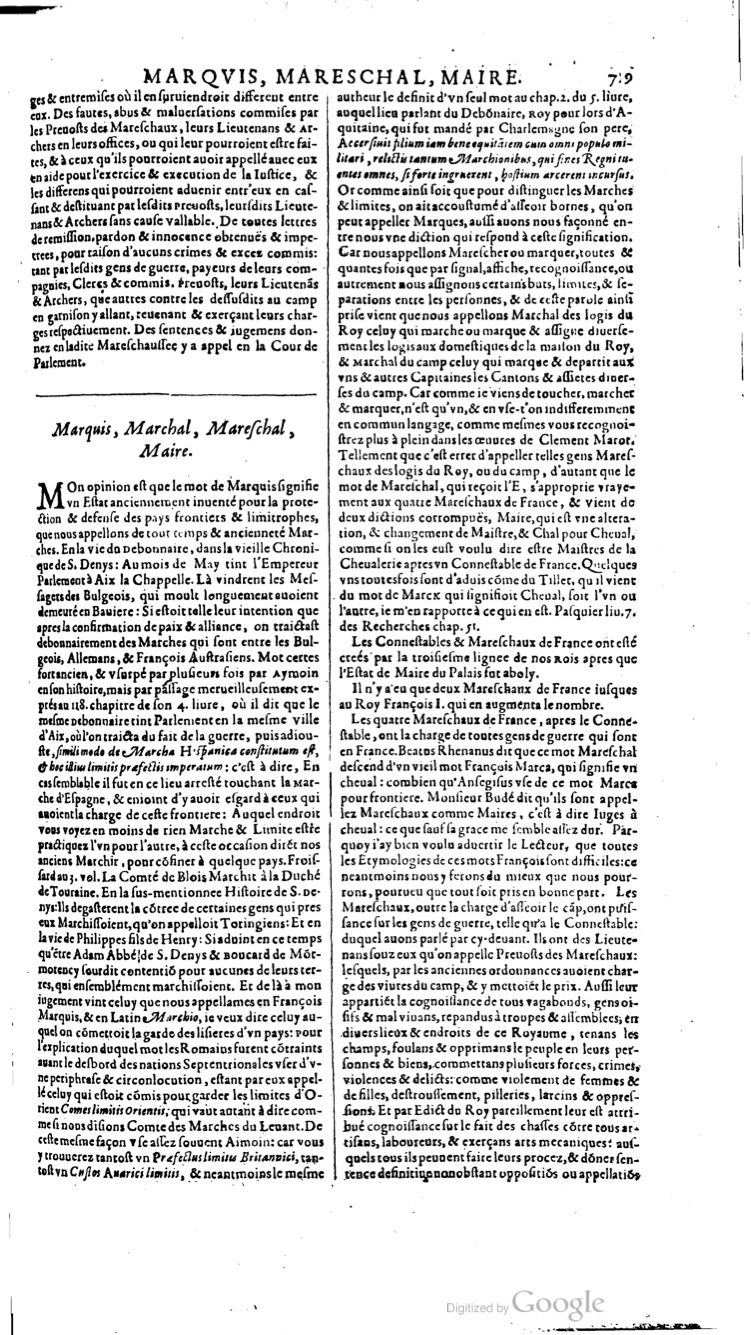 1629 - Veuve Nicolas Buon - Trésor du droit français (29620 T. 2) - BM Lyon
