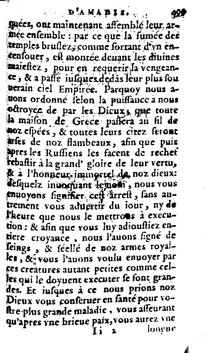 1562 - Jean d’Ogerolles et Gabriel Cotier - Trésor des Amadis - Lucerne 1562 - Jean d’Ogerolles et Gabriel Cotier - Trésor des Amadis - Lucerne
