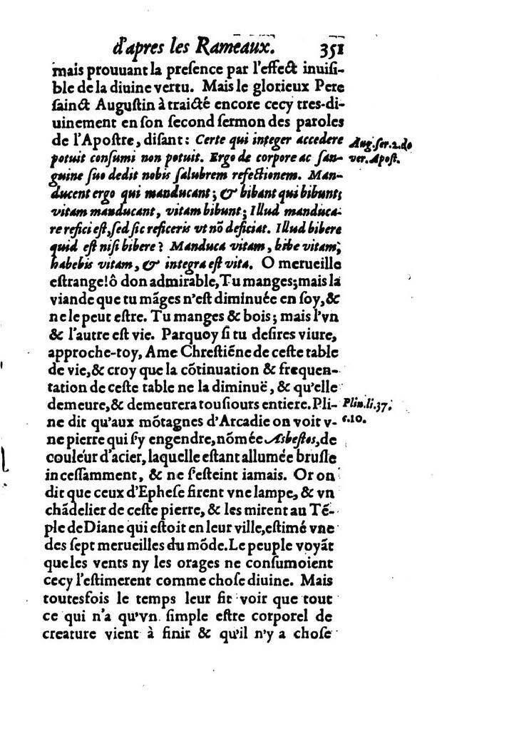 1607 - Nicolas Du Fossé - Trésor quadragésimal - T 02 - BM Lyon