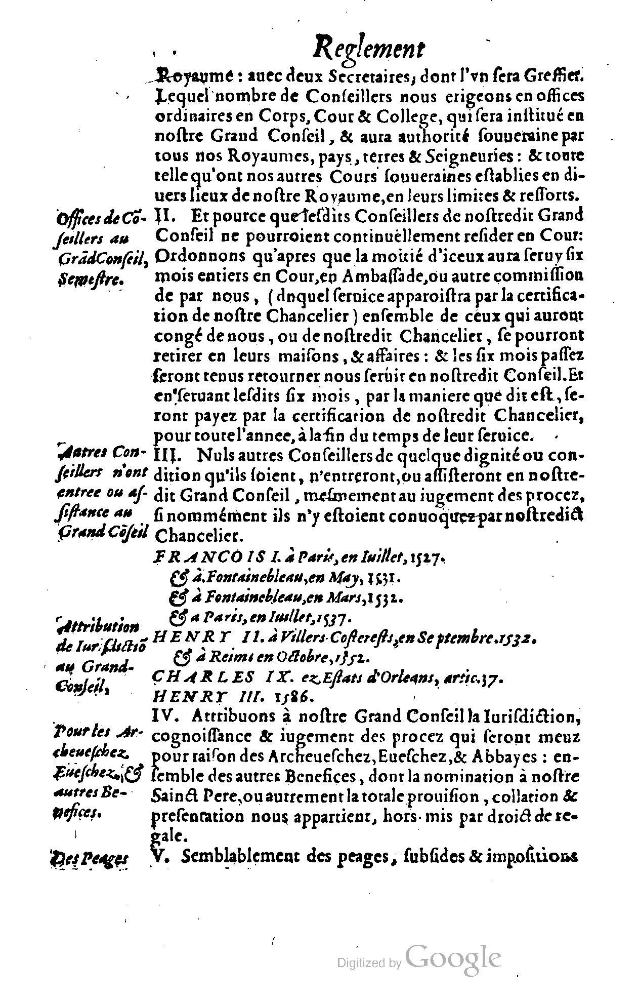 1614 - Jean Richer - Trésor du nouveau style et protocole de la chancellerie de France - BSB Munich