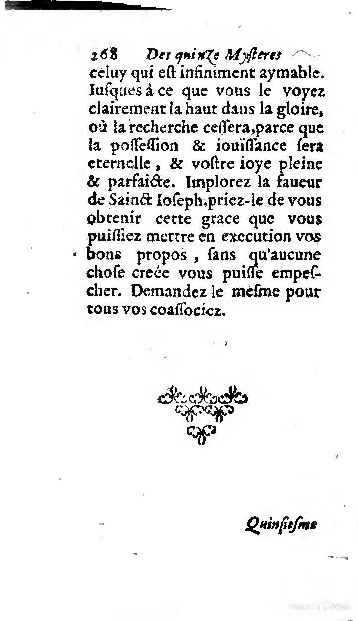 1646 - Jean Piot - Trésor inestimable de Saint-Joseph - BNC Rome