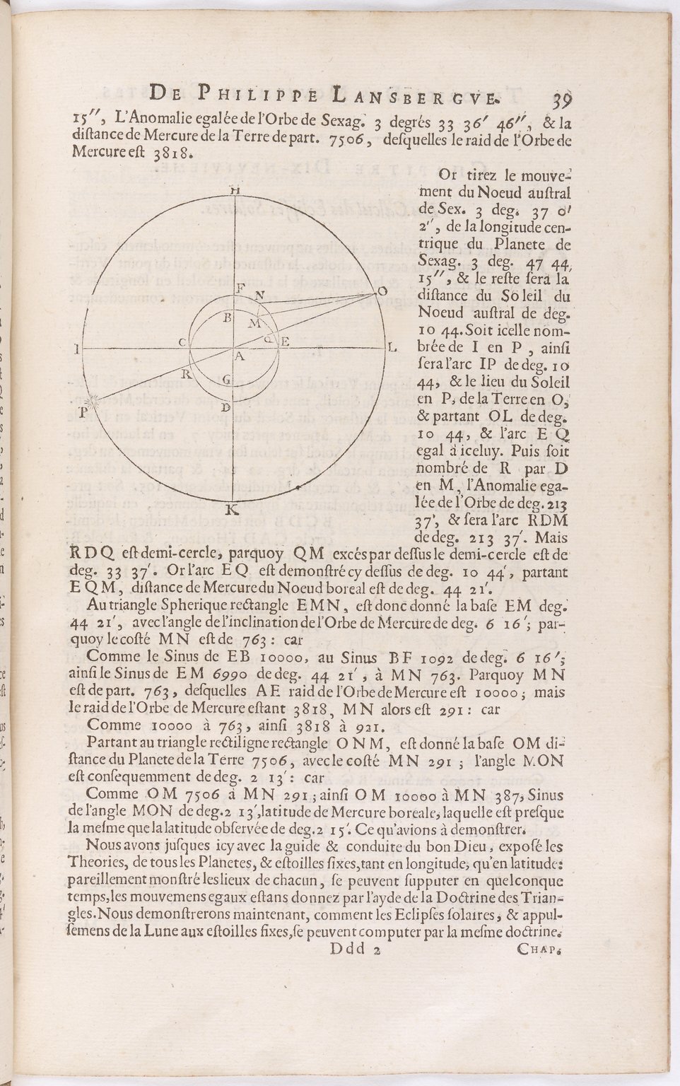 1634 - Zacharie Roman - Les Tables perpétuelles - BnF Arsenal