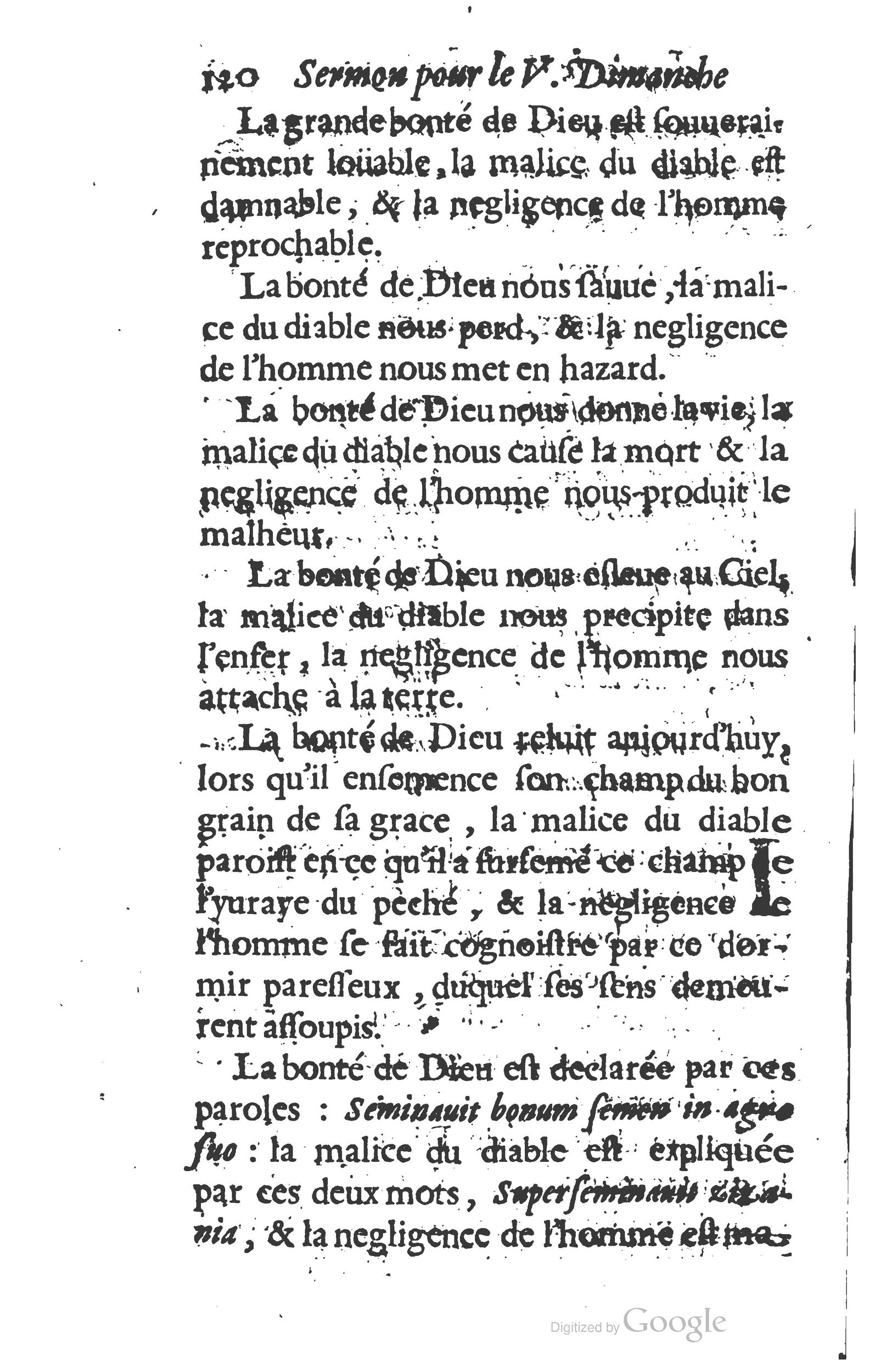 1629 - Manassés de Préaulx - Sermons ou Trésors de la piété chrétienne - BM Lyon