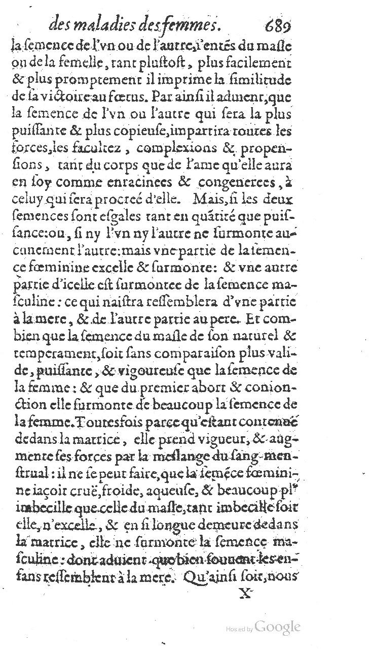 1585 - Jacques du Puis - Trésor des remèdes secrets pour les maladies des femmes - BnF