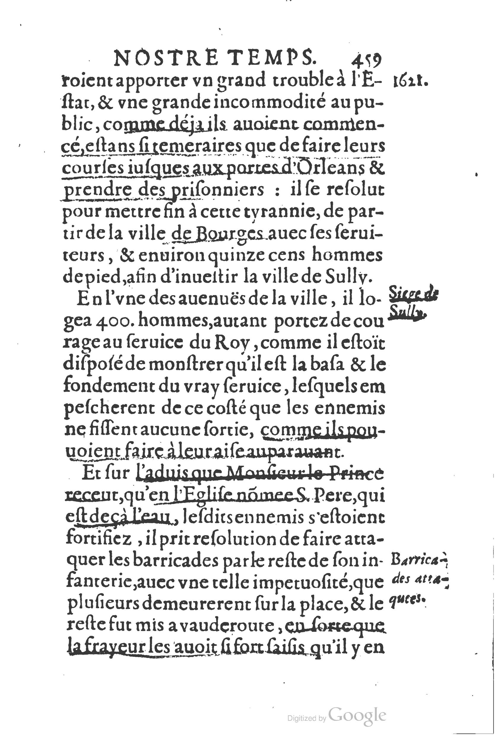1626 - Joseph Bouillerot - Trésor de l’histoire générale de notre temps - BSB Munich