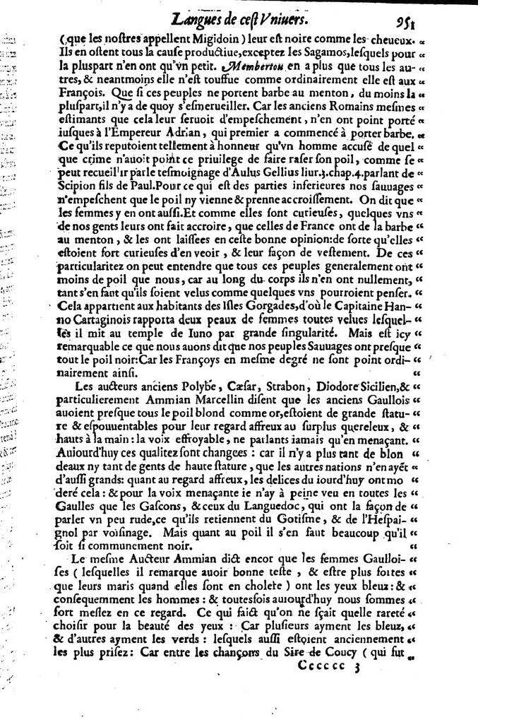 1613 - Matthieu Berjon - Trésor de l’histoire des langues de cet univers - BM Lyon