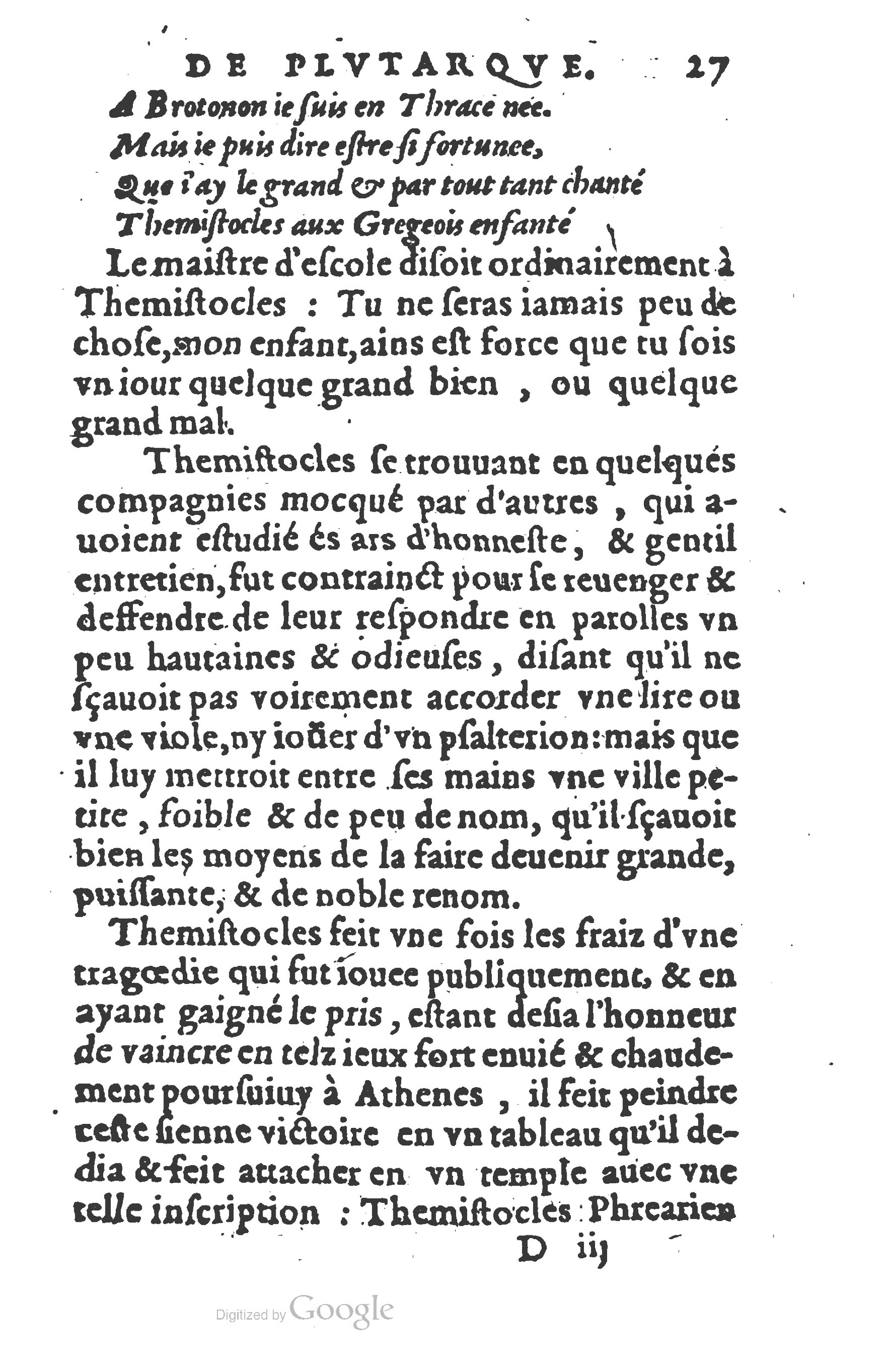 1577 - Claude Micard - Trésor des vies de Plutarque - BSB Munich 1577 - Claude Micard - Trésor des vies de Plutarque - BSB Munich