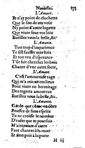 1623 - Jacques Cailloüé - Trésor ou recueil des chansons amoureuses - British Library