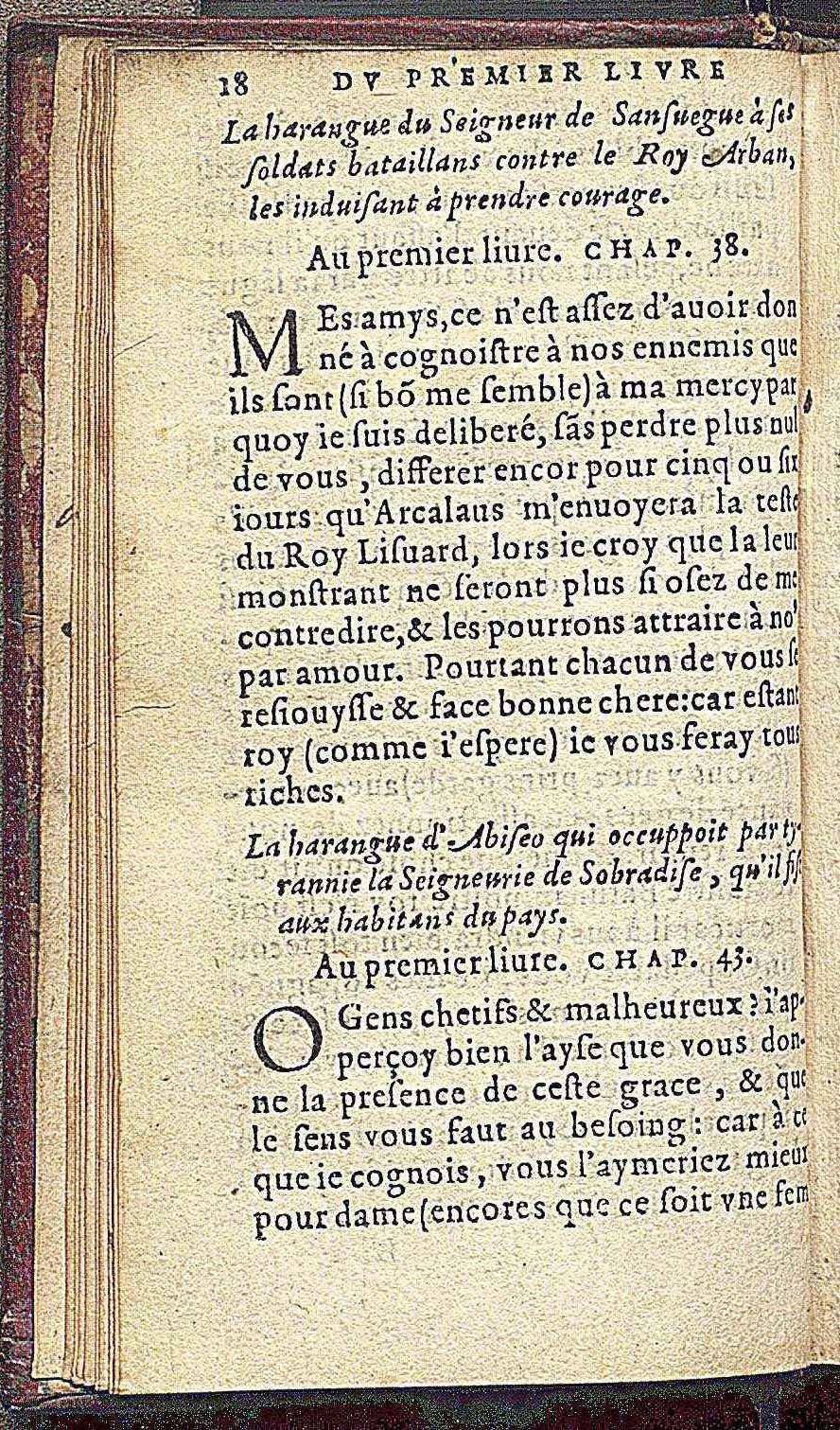 1573 - Olivier de Harsy - Trésor des Amadis - Edimbourg