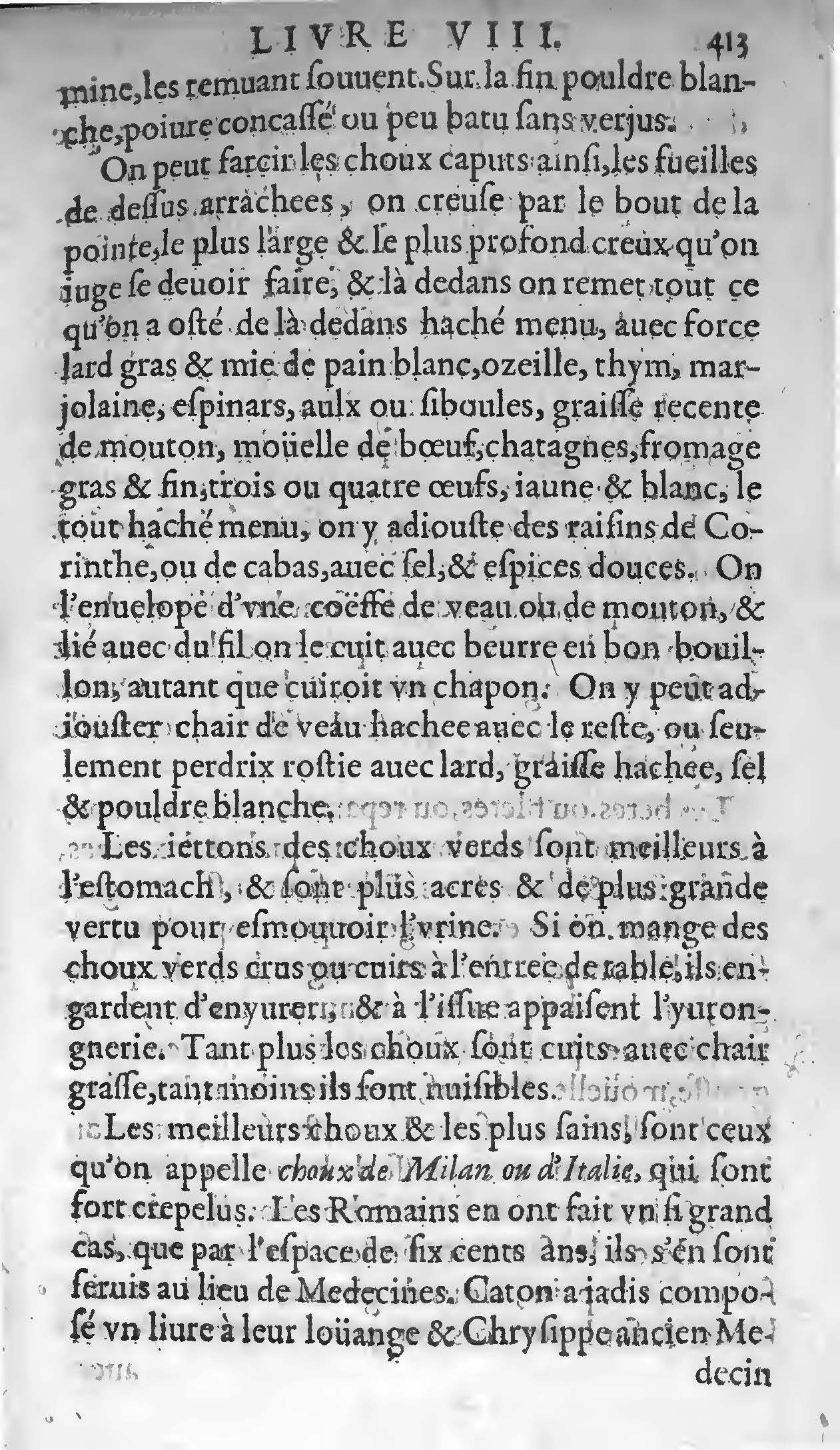 1607 - Étienne Servain et Jean Antoine Huguetan - Trésor de santé ou ménage de la vie humaine - BIU Santé