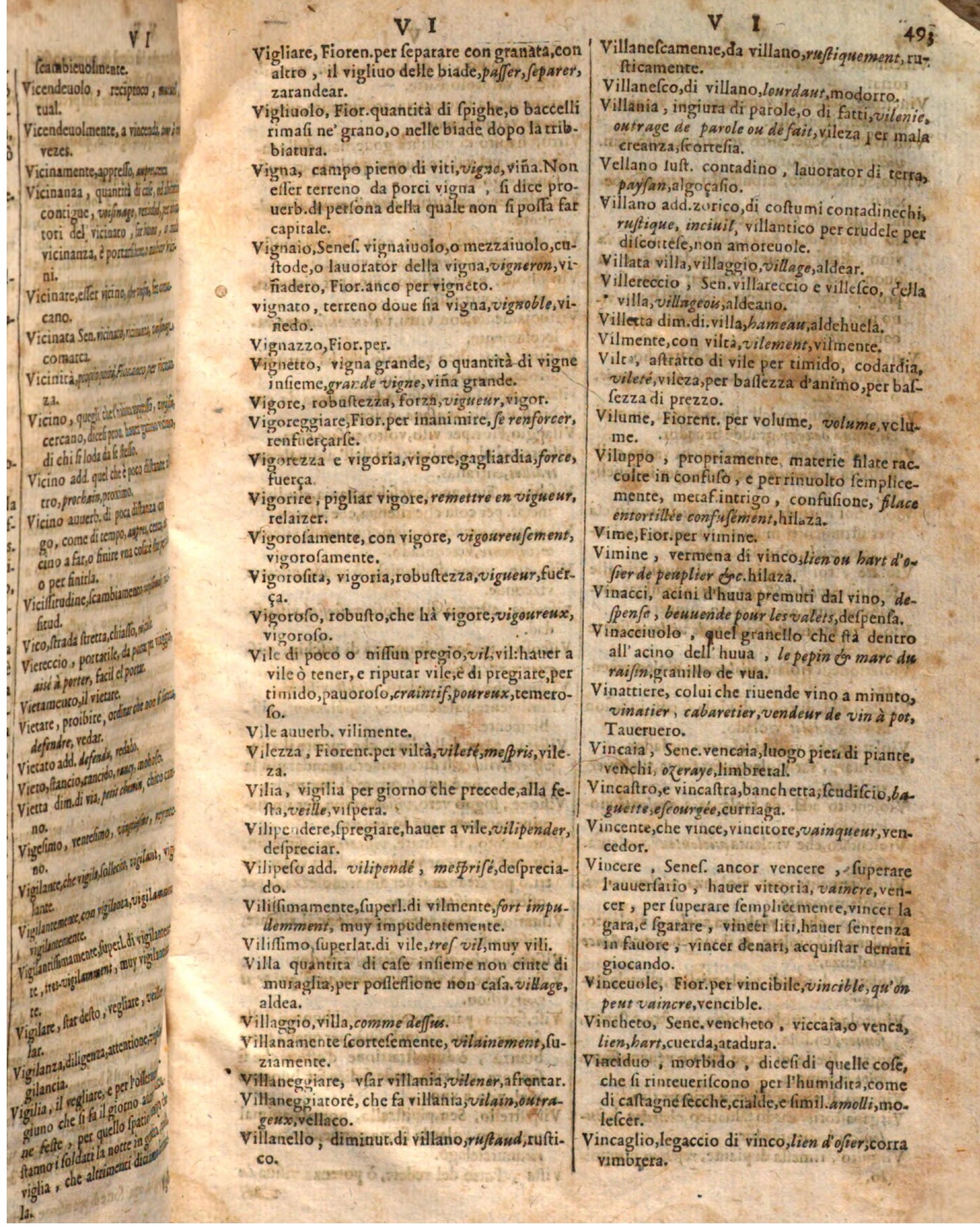1644 - Jacques Crespin - Trésor des trois langues - Passau 1644 - Jacques Crespin - Trésor des trois langues - Passau