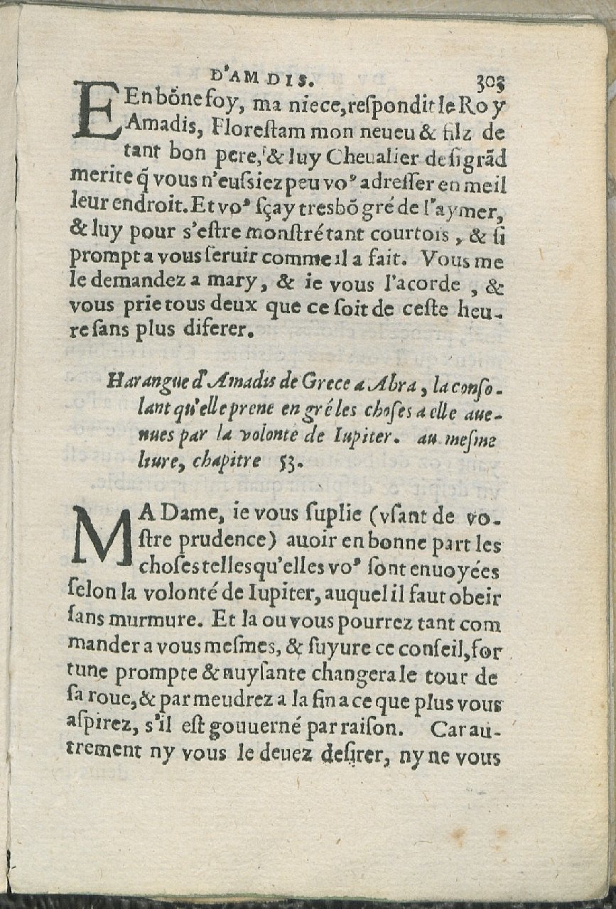 1559 - Pierre Regnard - Trésor des Amadis - Det KLG Copenhague 1559 - Pierre Regnard - Trésor des Amadis - Det KLG Copenhague