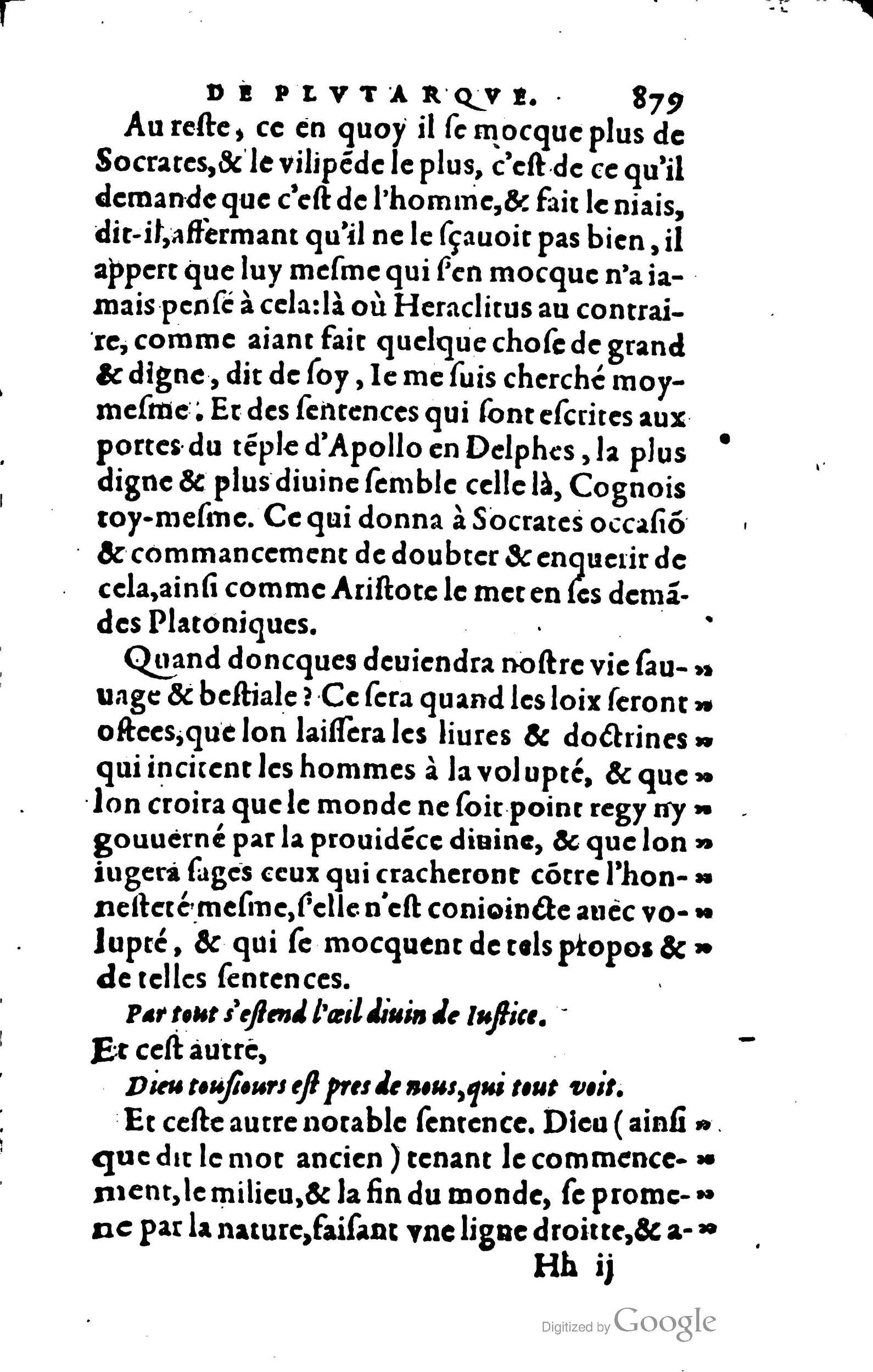 1578 - Jean Poupy - Trésor des morales de Plutarque - BSB Munich 1578 - Jean Poupy - Trésor des morales de Plutarque - BSB Munich