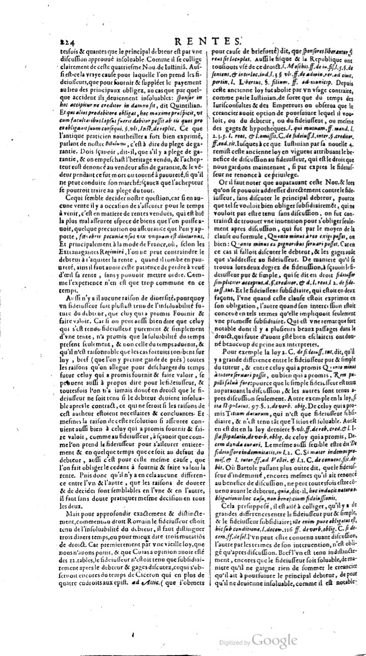 1629 - Veuve Nicolas Buon - Trésor du droit français (21754 T. 3) - BM Lyon