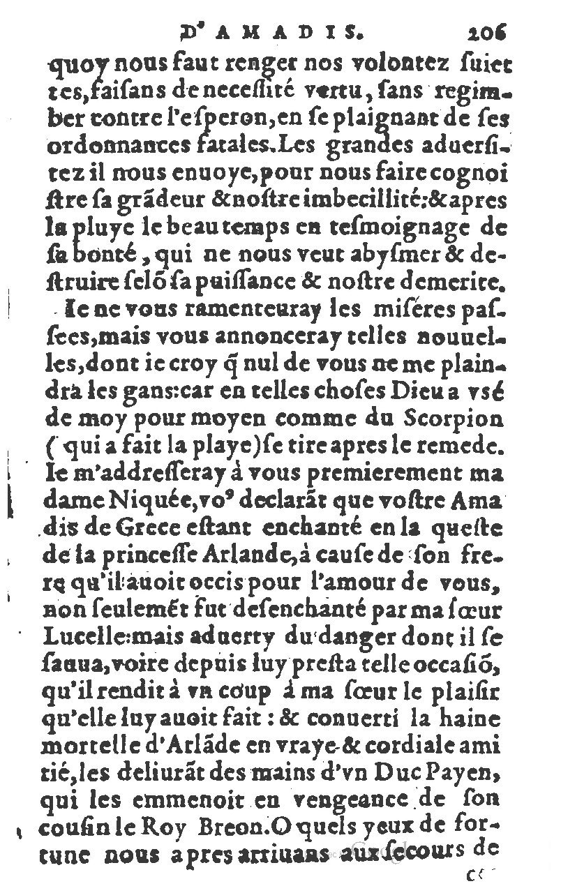 1582 - Jean Huguetan - Trésor des Amadis T. 1 - BM Lyon