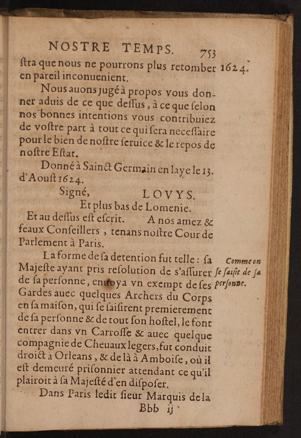 1626 - Joseph Bouillerot - Trésor de l’histoire générale de notre temps - BnF Arsenal