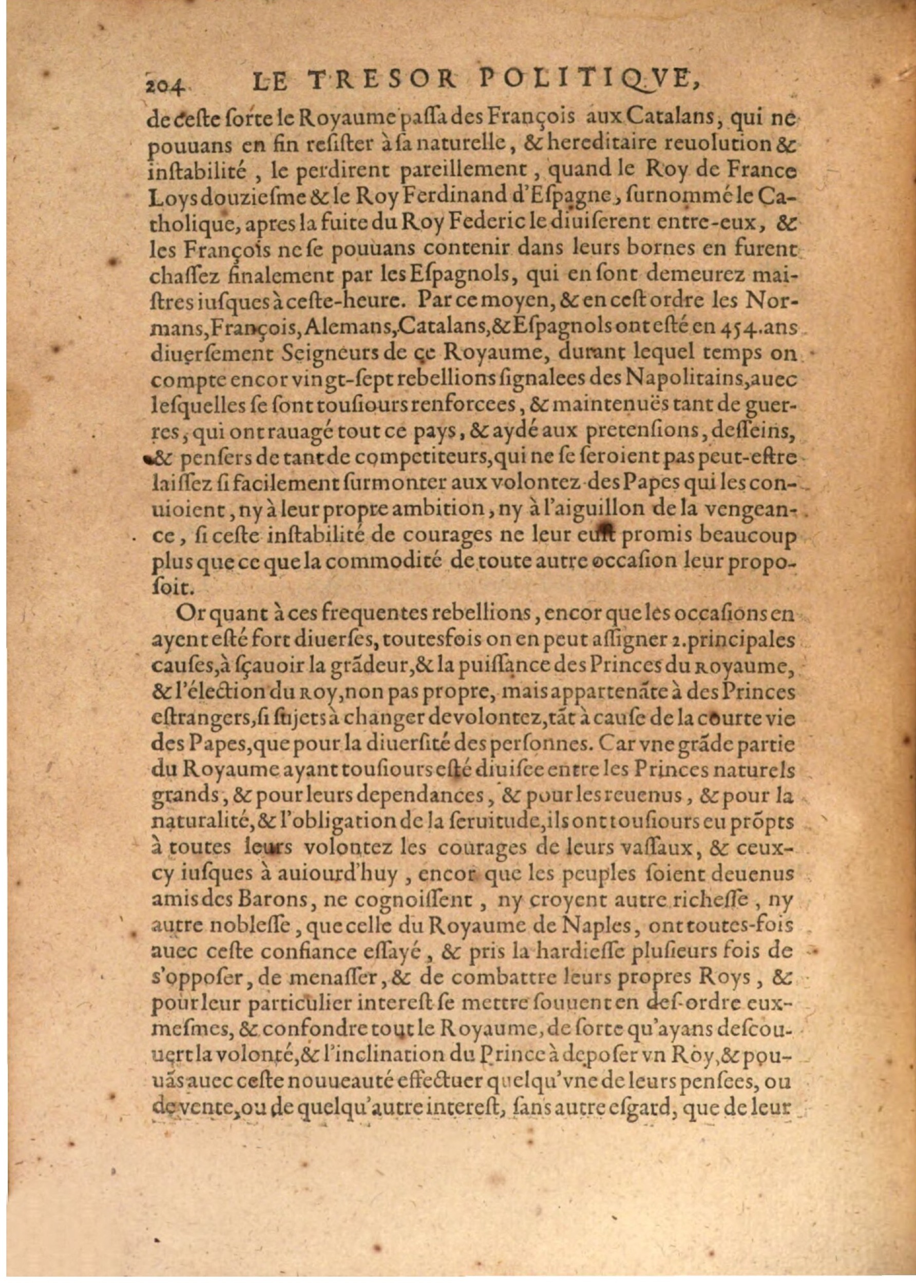 1608 - Nicolas Du Fossé - Trésor politique - BSB Munich