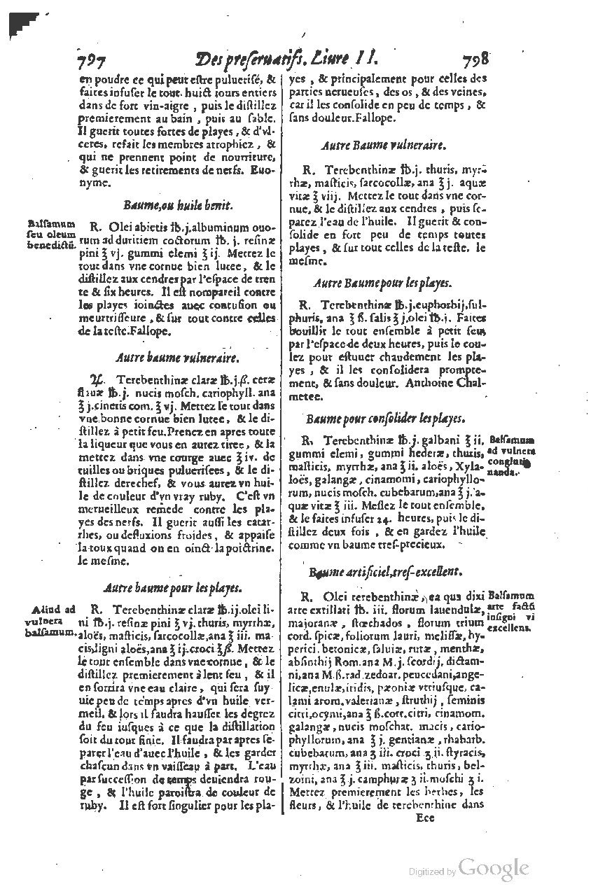 1616 - Étienne Gamonet - Grand trésor ou dispensaire - BSB Munich