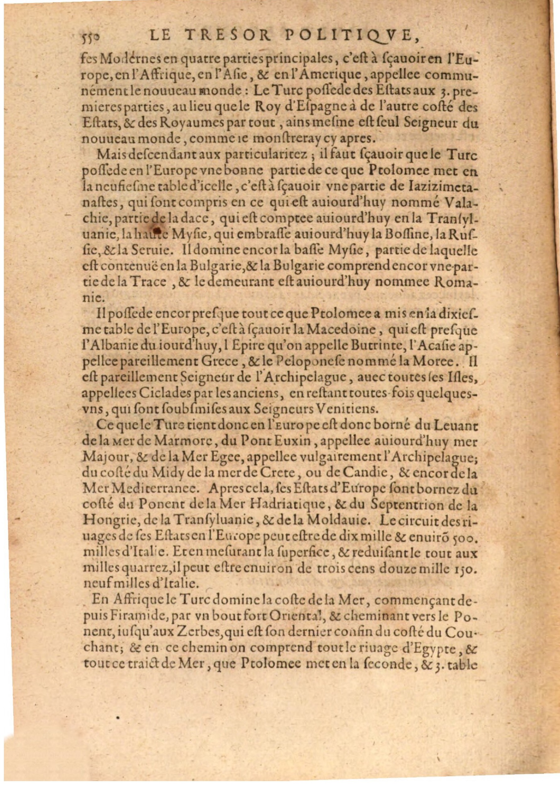 1608 - Nicolas Du Fossé - Trésor politique - BSB Munich