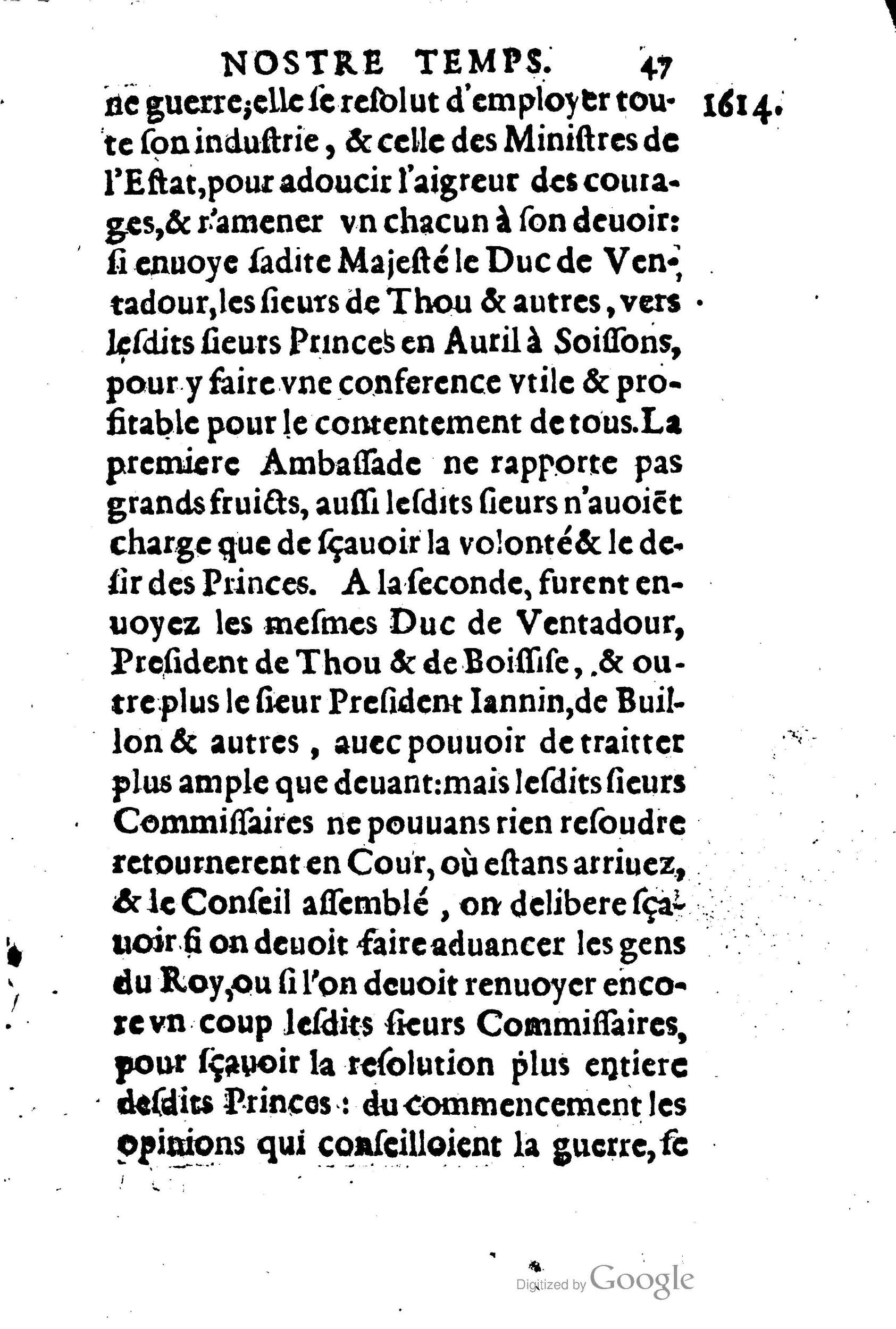 1623 - Joseph Bouillerot - Trésor de l’histoire générale de notre temps - BM Lyon 1623 - Joseph Bouillerot - Trésor de l’histoire générale de notre temps - BM Lyon
