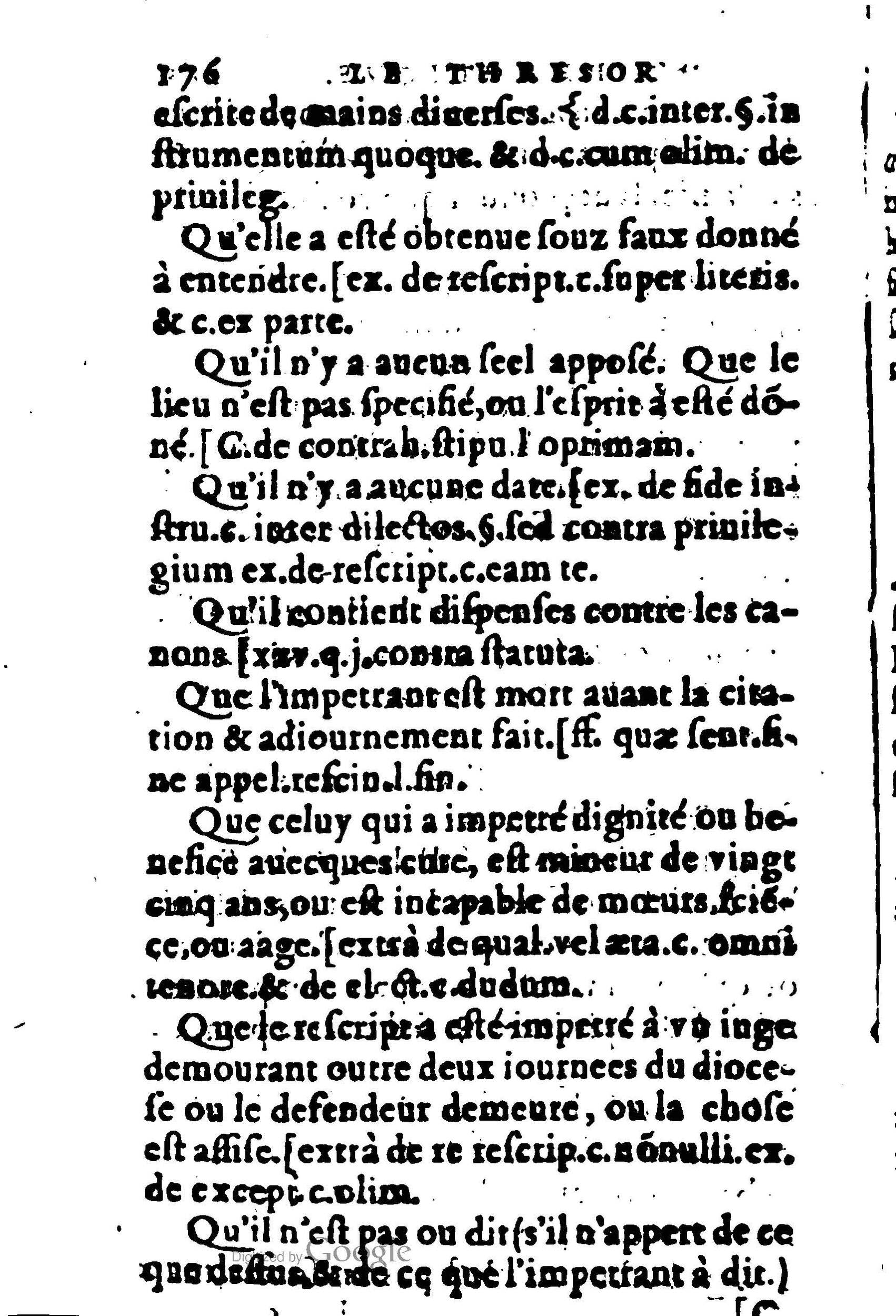 1605 - Pierre Rigaud - Trésor de pratique pour les juges - BM Lyon 1605 - Pierre Rigaud - Trésor de pratique pour les juges - BM Lyon