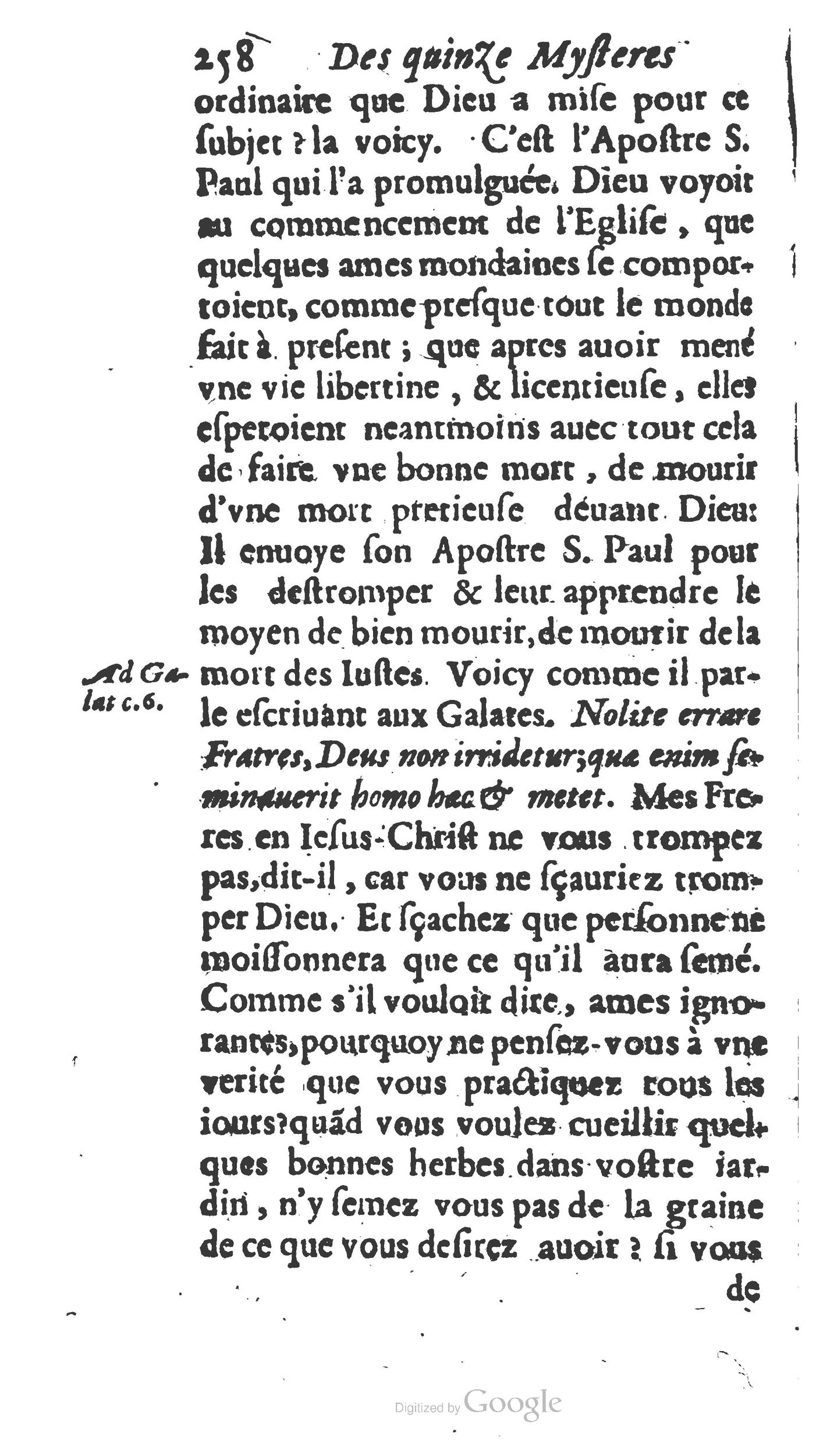 1654 - Antoine Jullieron - Trésor inestimable de Saint-Joseph - BM Lyon