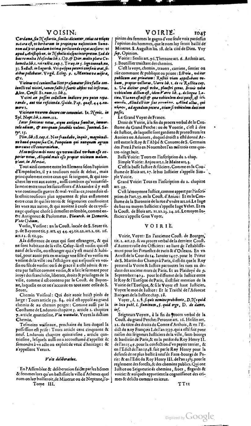1629 - Veuve Nicolas Buon - Trésor du droit français (21754 T. 3) - BM Lyon 1629 - Veuve Nicolas Buon - Trésor du droit français (21754 T. 3) - BM Lyon