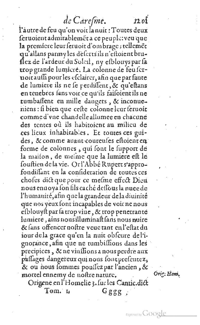 1607 - Nicolas Du Fossé - Trésor quadragésimal - T 01 - BM Lyon