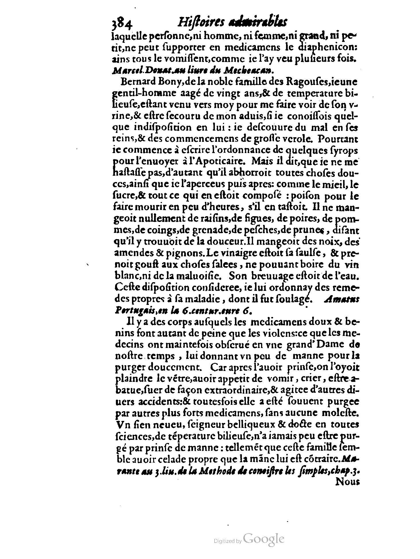 1620 - Samuel Crespin - Trésor d’histoires admirables et mémorables - BCU Lausanne