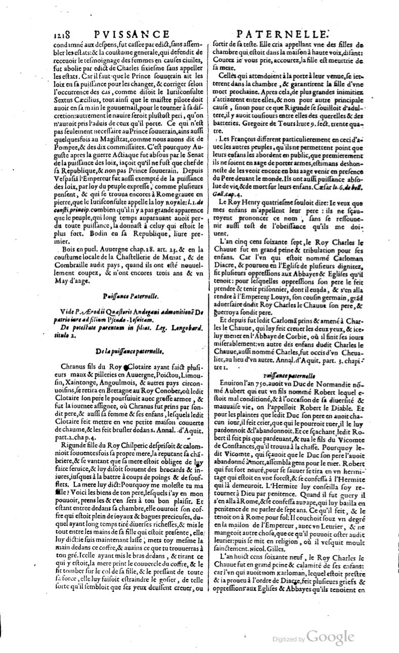 1629 - Veuve Nicolas Buon - Trésor du droit français (21754 T. 2) - BM Lyon