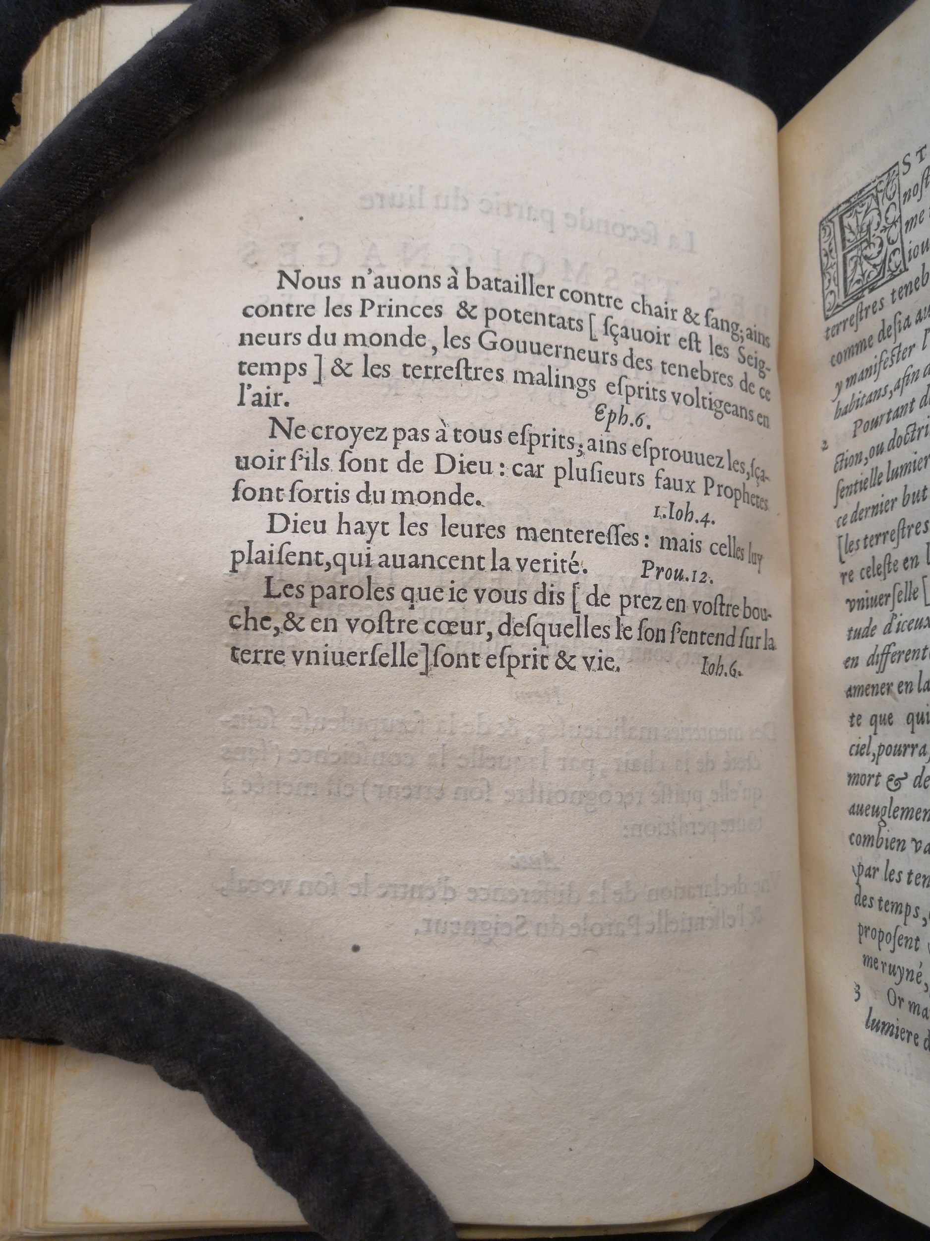 1581c. - Christophe Plantin - Le Livre des témoignages du Trésor caché au champ (Livres 2, 4, 6 et 7) - Anvers Musée Plantin Moretus