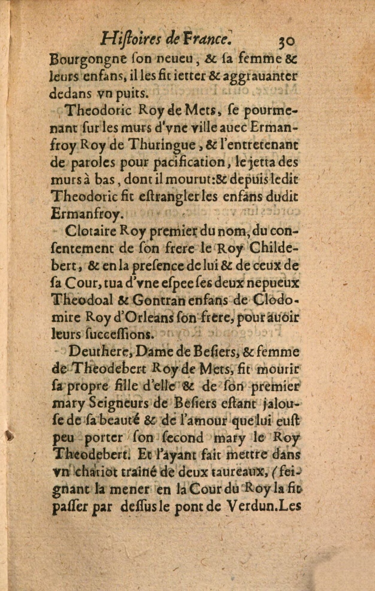 1639 - Jean Corrozet - Trésor des histoires de France - BSB Munich 1639 - Jean Corrozet - Trésor des histoires de France - BSB Munich
