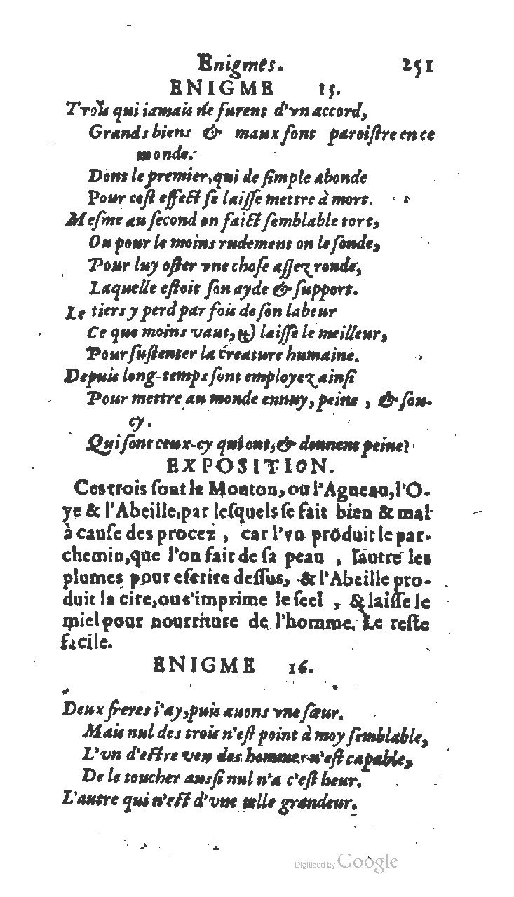 1611 - Jean Osmont - Trésor des récréations - BSB Munich