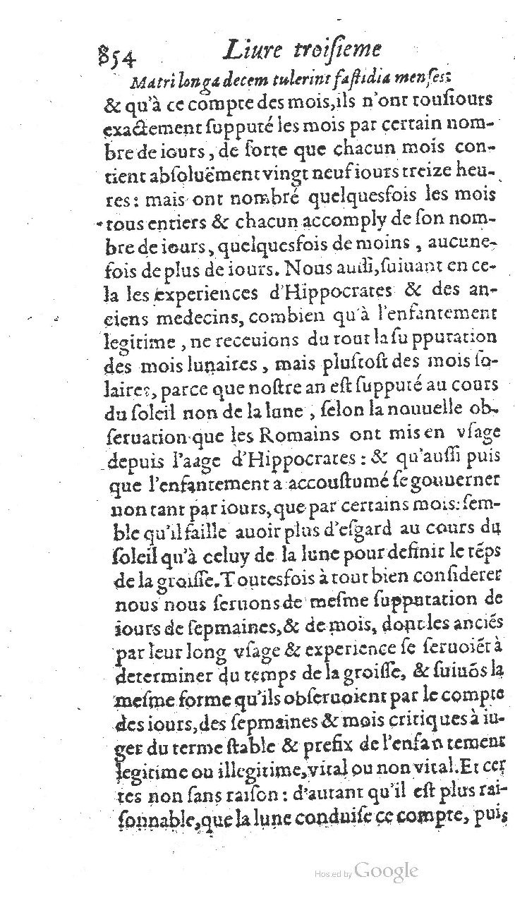 1585 - Jacques du Puis - Trésor des remèdes secrets pour les maladies des femmes - BnF