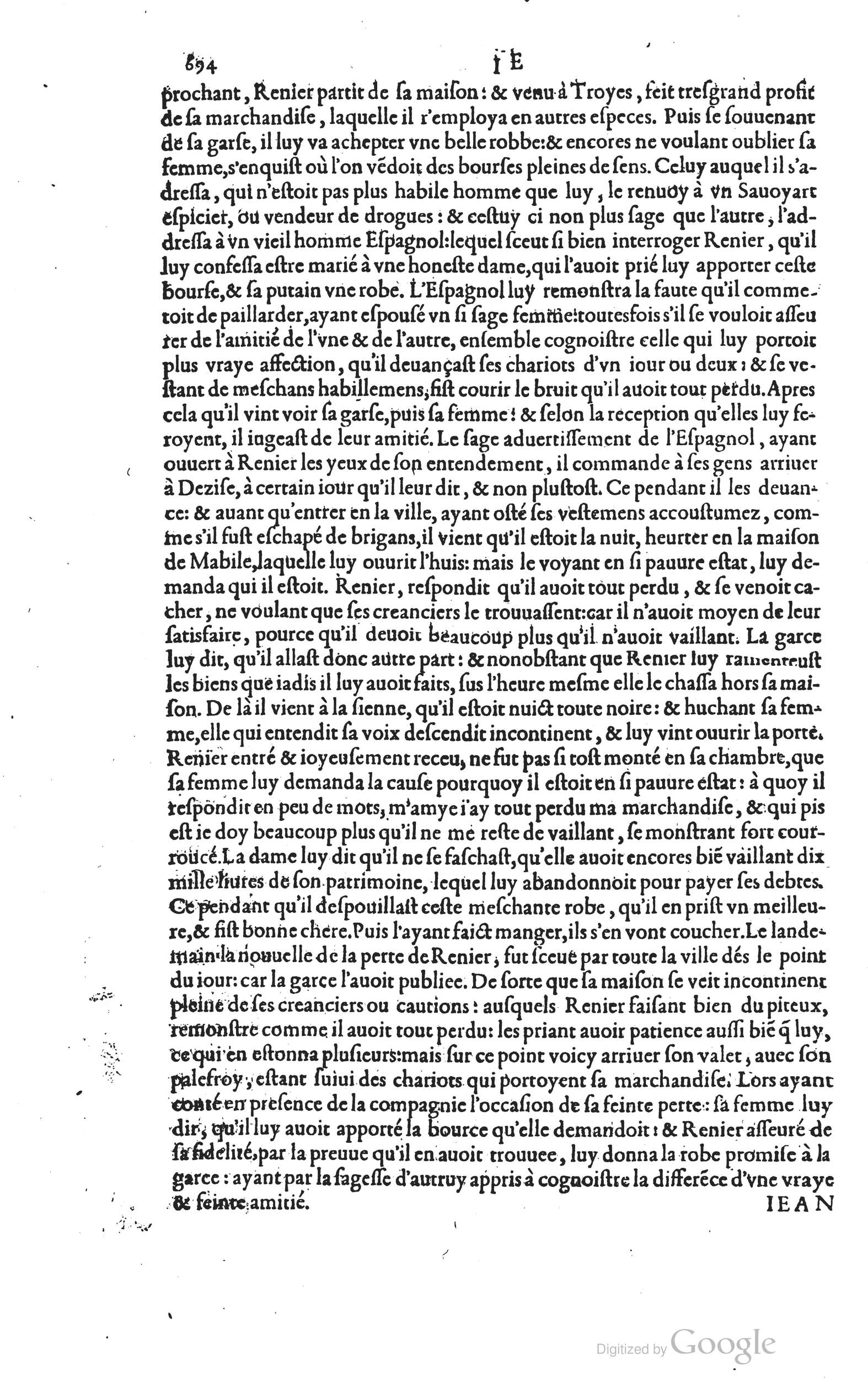 1585 - Barthélemy Honorat - Bibliothèques françaises - BSB Munich