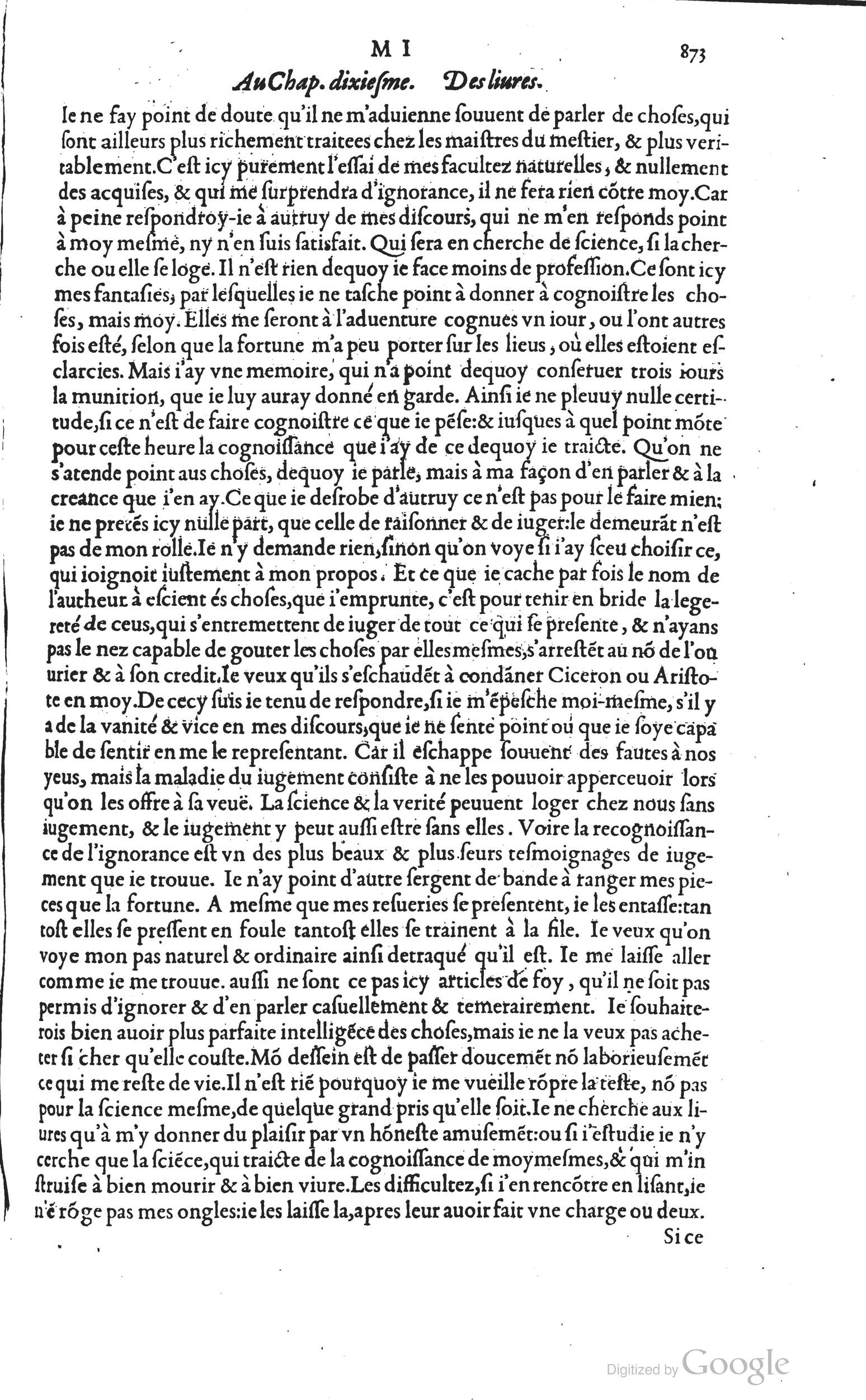 1585 - Barthélemy Honorat - Bibliothèques françaises - BSB Munich