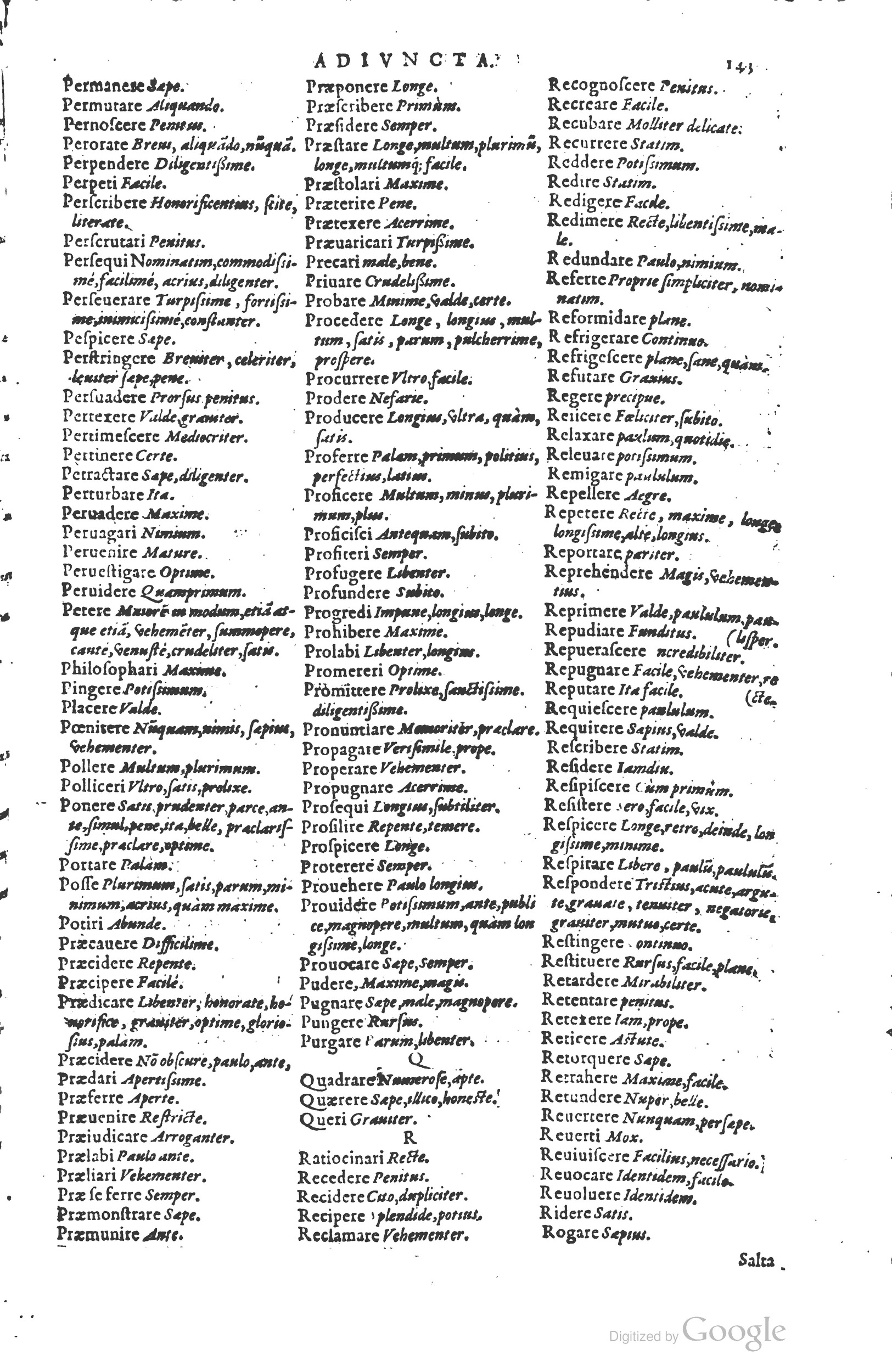 1578 - Louis Cloquemin - Trésor des mots et traits français - BSB Munich