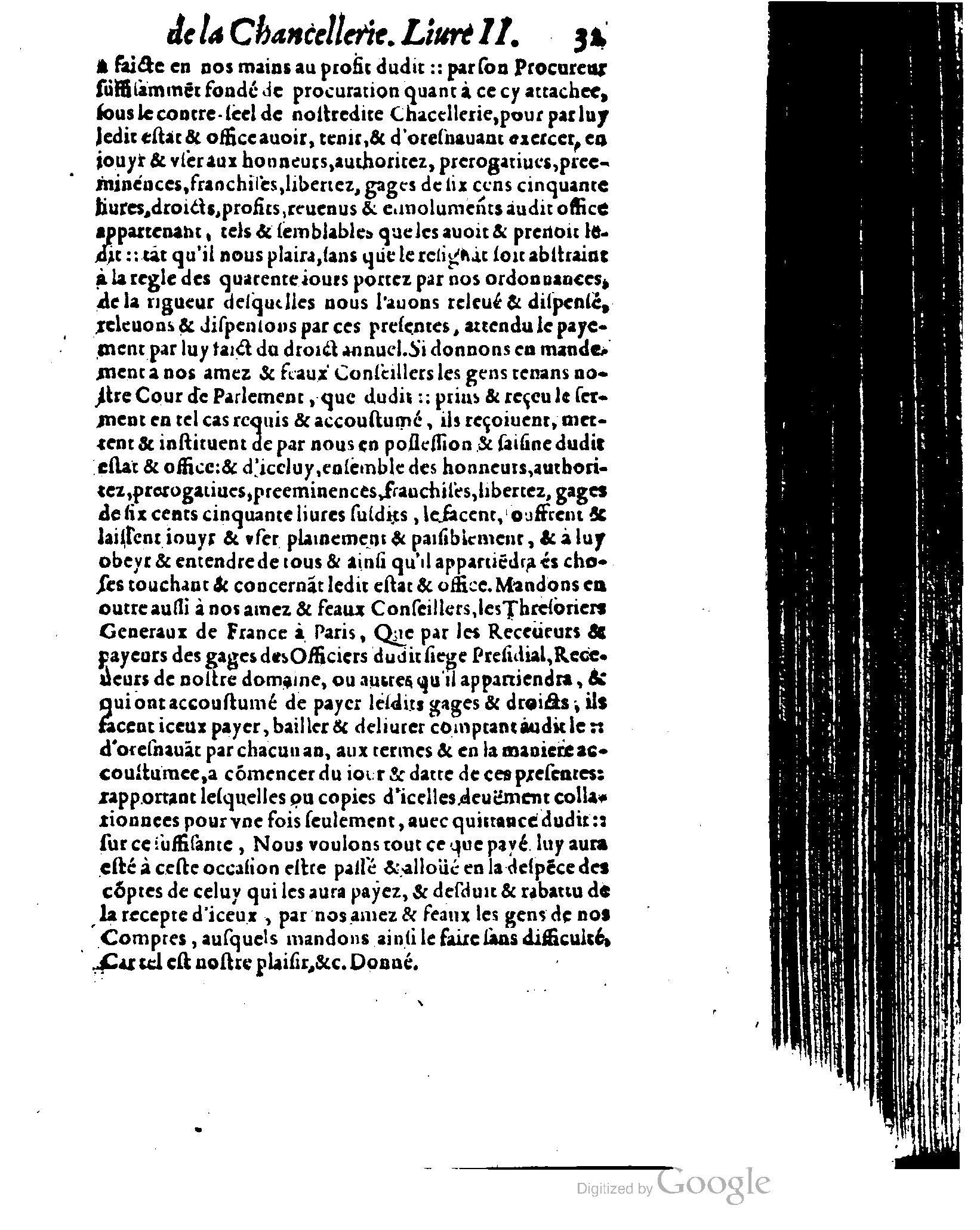 1614 - Jean Richer - Trésor du nouveau style et protocole de la chancellerie de France - BSB Munich
