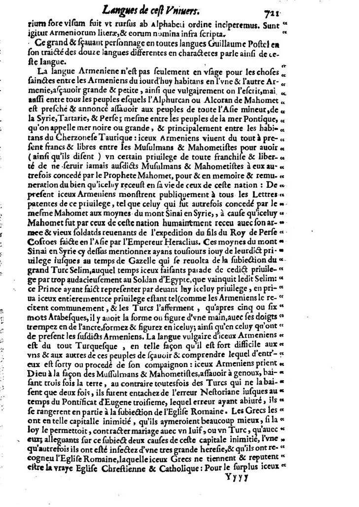 1613 - Matthieu Berjon - Trésor de l’histoire des langues de cet univers - BM Lyon