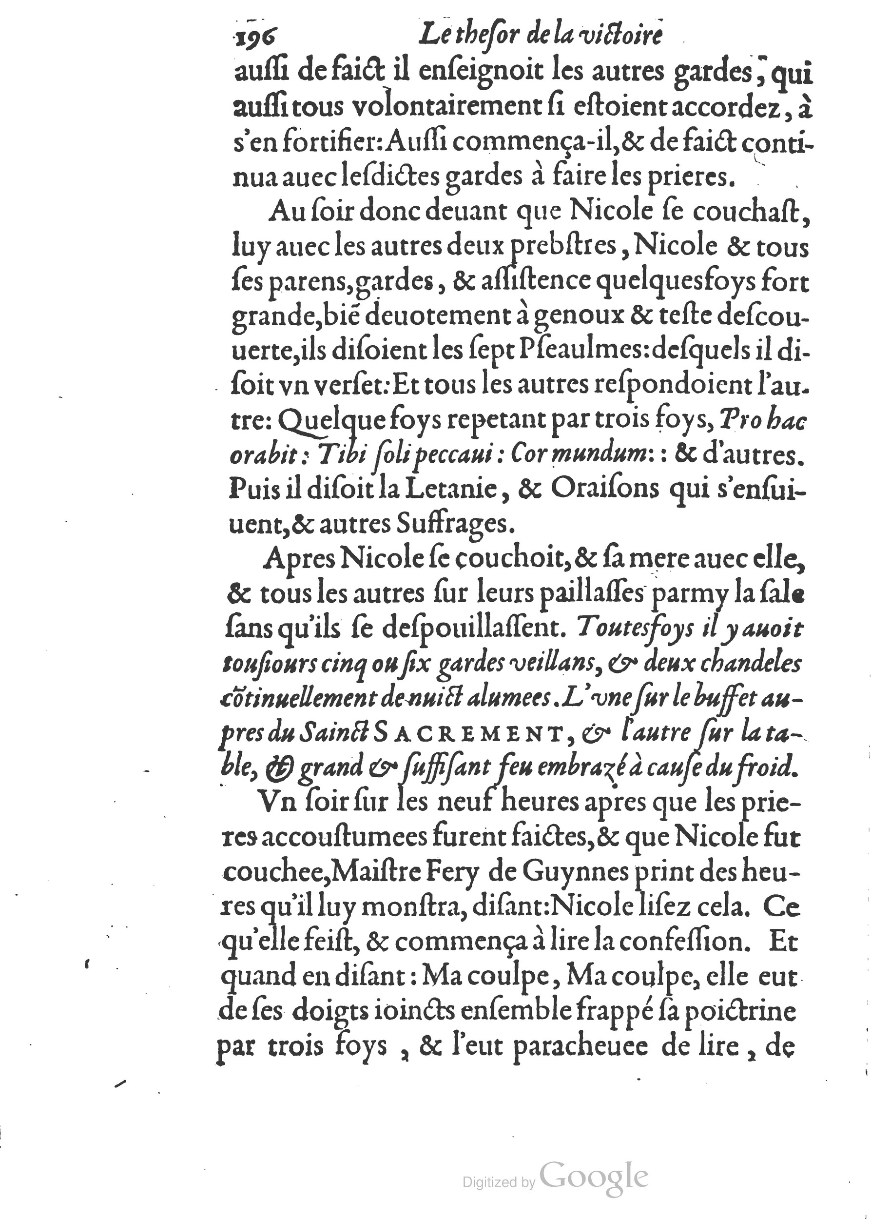 1578 - Nicolas Chesneau - Trésor et entière histoire de la triomphante victoire du corps de Dieu sur l’esprit malin - British Library 1578 - Nicolas Chesneau - Trésor et entière histoire de la triomphante victoire du corps de Dieu sur l’esprit malin - British Library