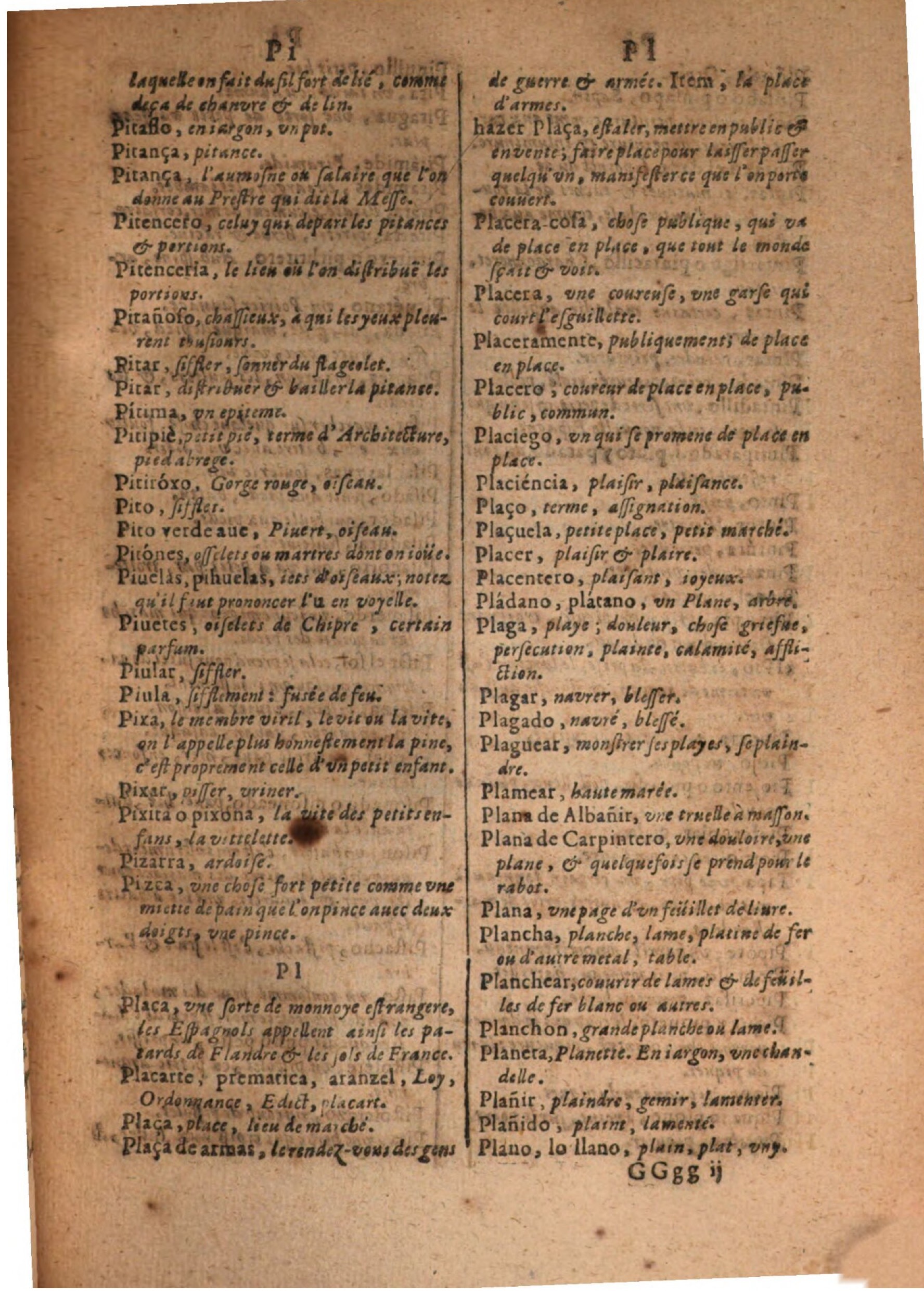 1645 - A. de Sommaville et A. Courbé - Trésor des deux langues espagnole et française - BSB Munich 1645 - A. de Sommaville et A. Courbé - Trésor des deux langues espagnole et française - BSB Munich