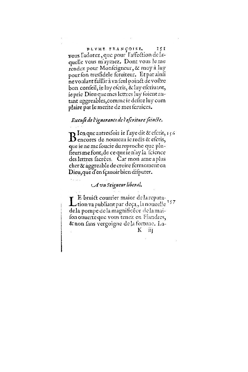 1572 - Nicolas Du Chemin - Finances et Trésor de la plume française - BM Lyon