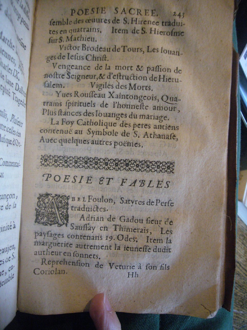 1602 - François Jacquin - Trésor des bons esprits français - BnF Arsenal