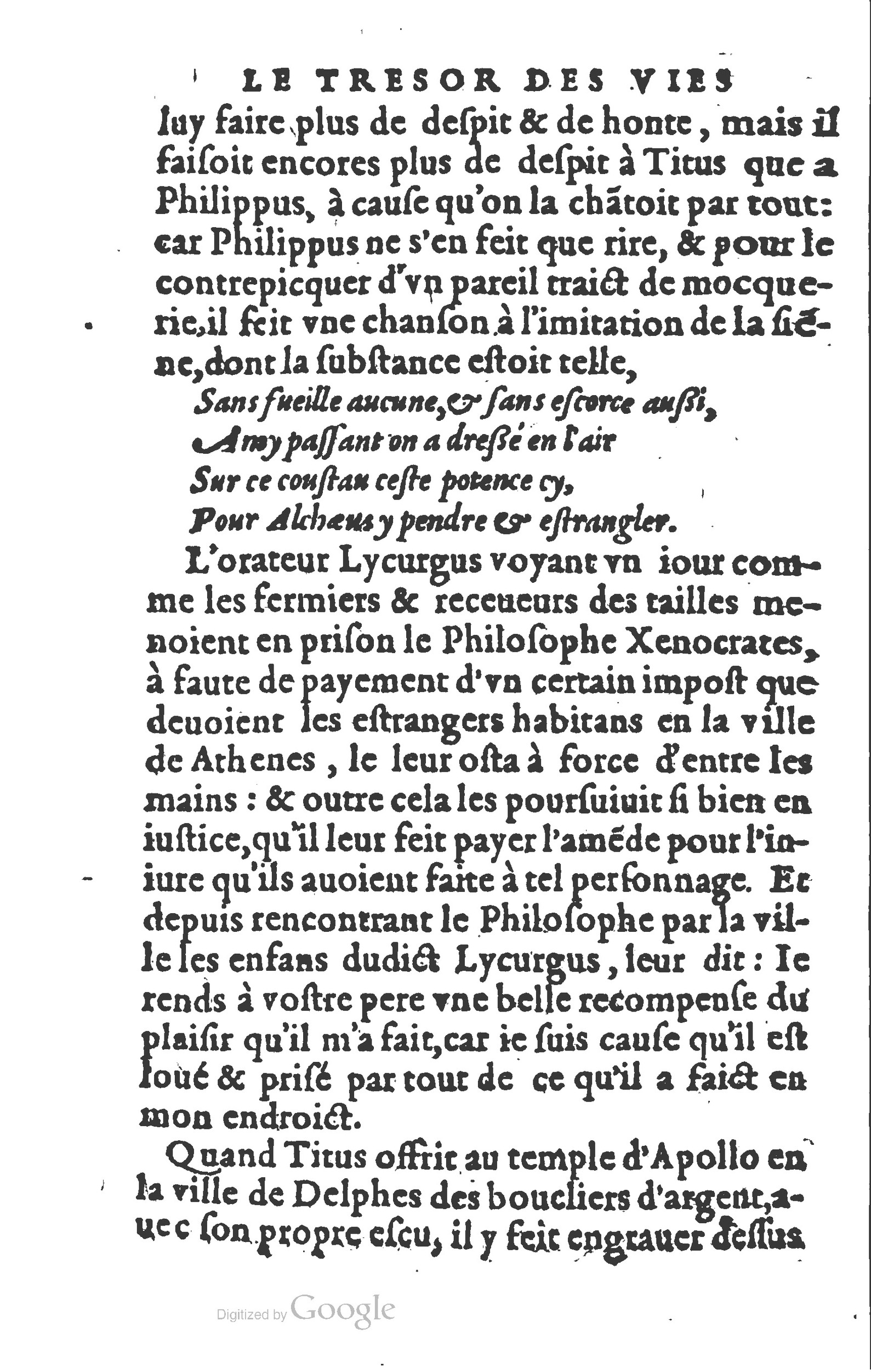 1577 - Claude Micard - Trésor des vies de Plutarque - BSB Munich 1577 - Claude Micard - Trésor des vies de Plutarque - BSB Munich