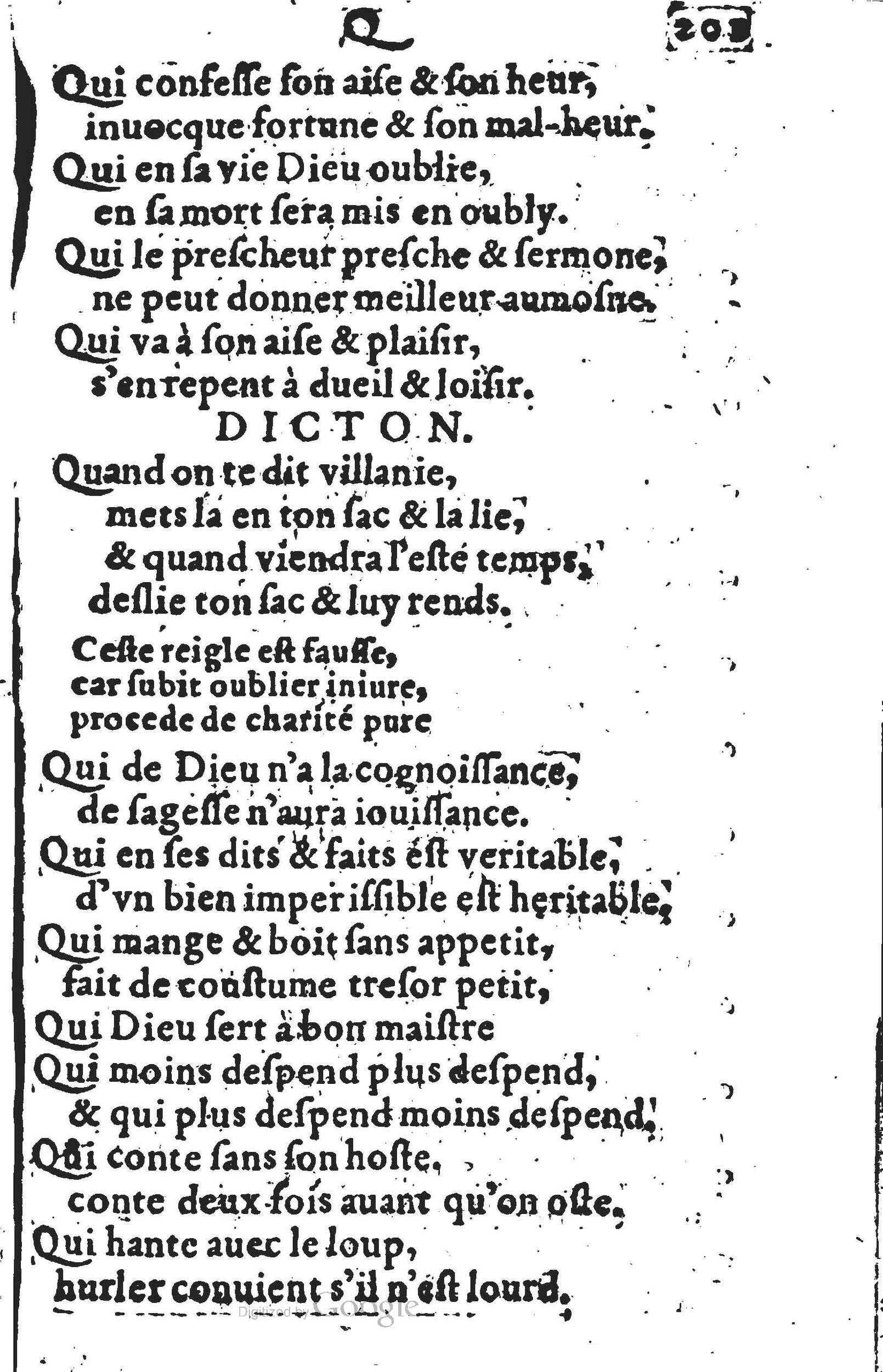 1578 - Nicolas Lescuyer - Trésor des sentences dorées - UGent