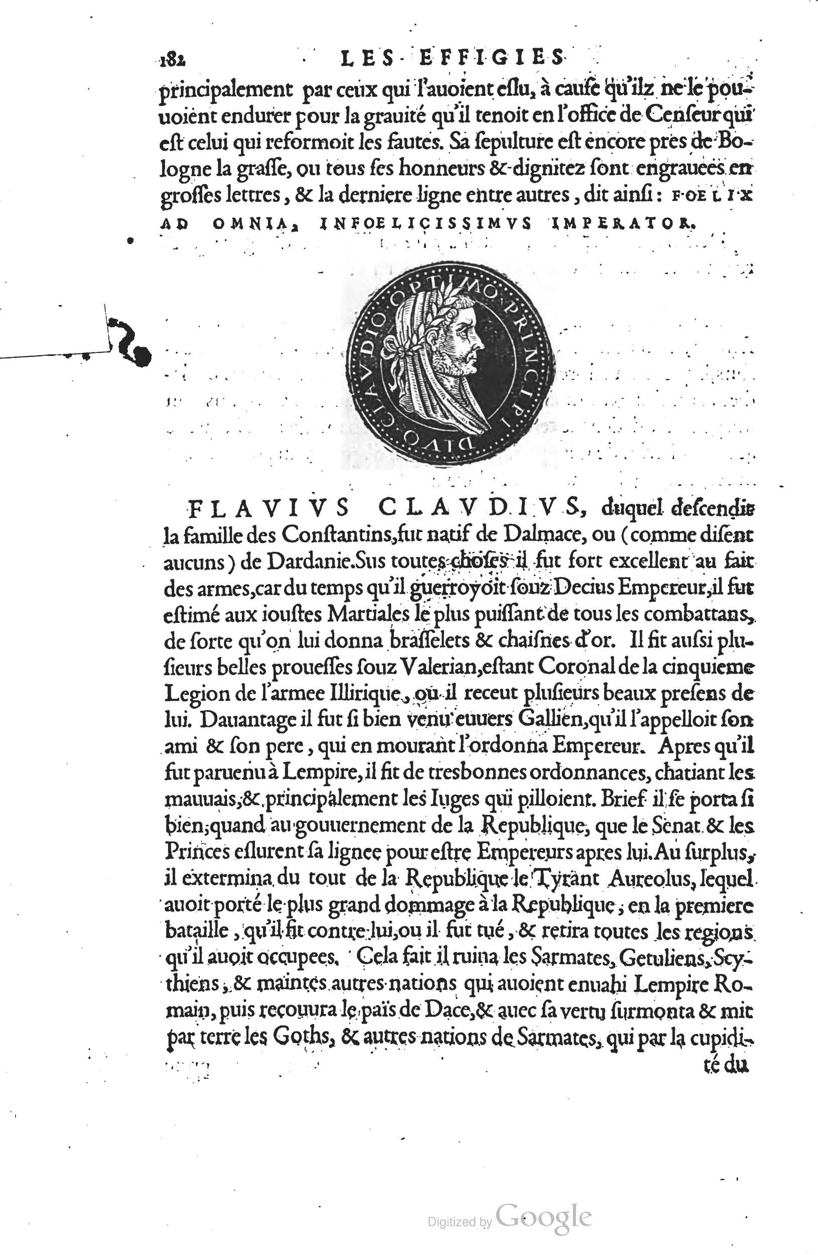 1553 - Jacopo Strada et Thomas Guérin - Épitome du Trésor des antiquités - Prague