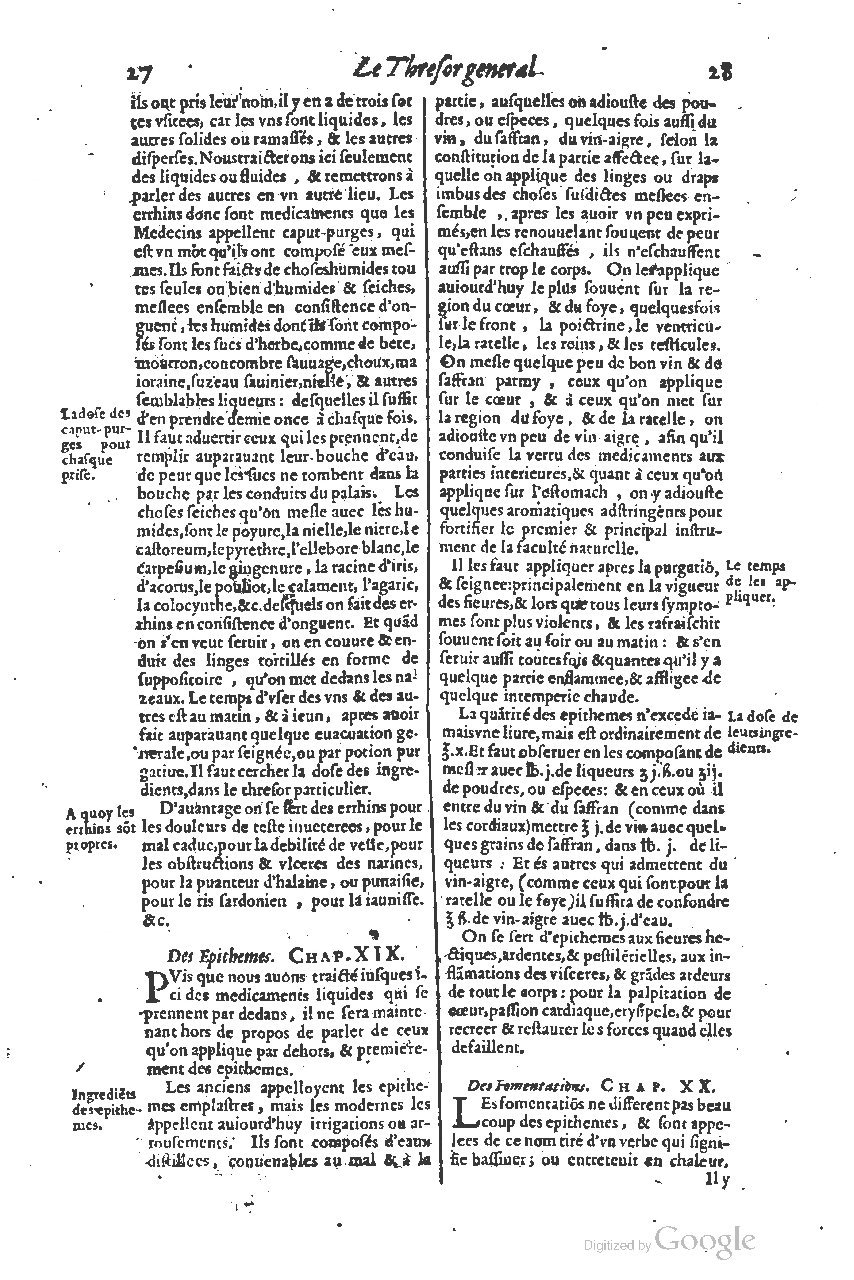 1616 - Étienne Gamonet - Grand trésor ou dispensaire - BSB Munich